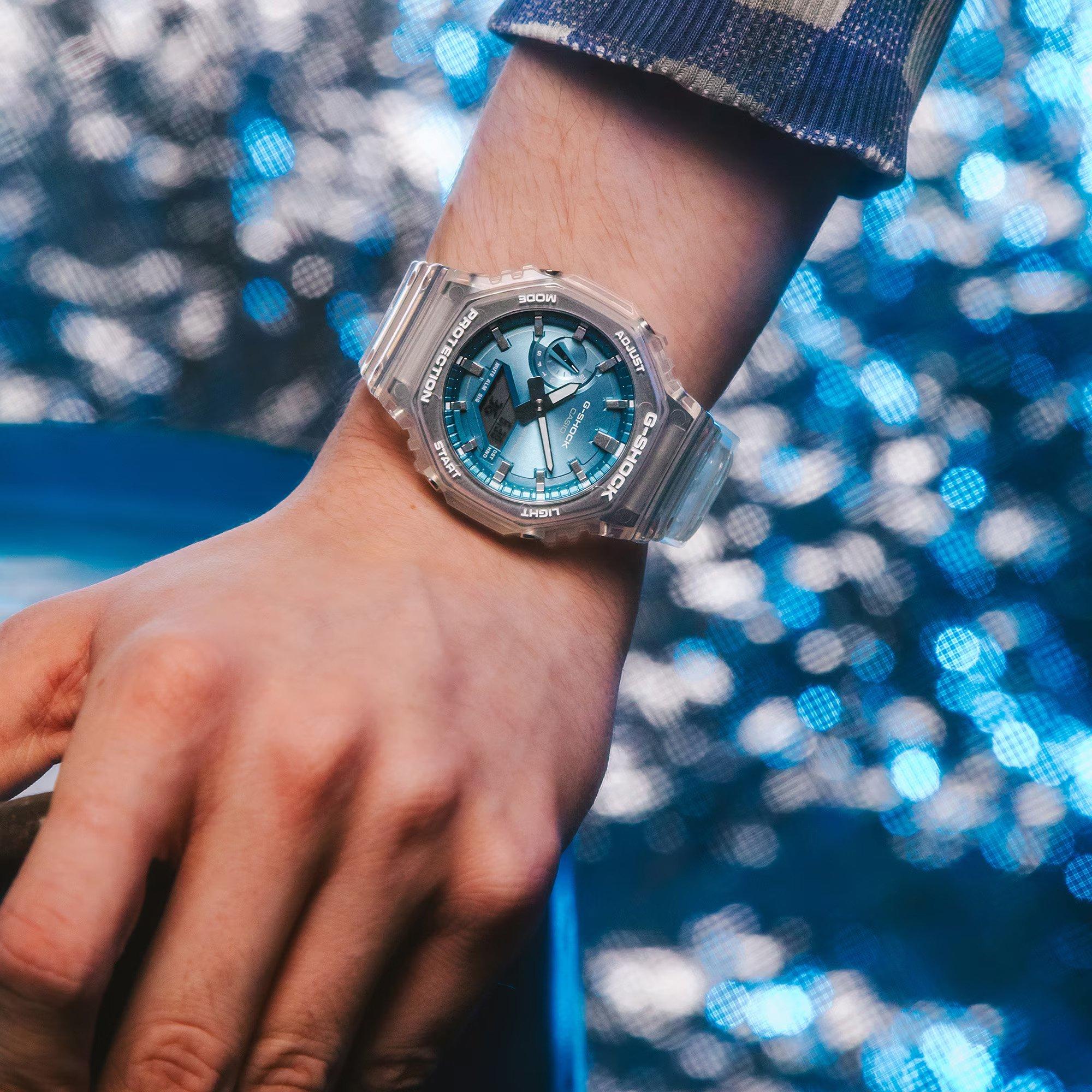 Blijedo plava - G Shock - Men's Digital Watch - 6