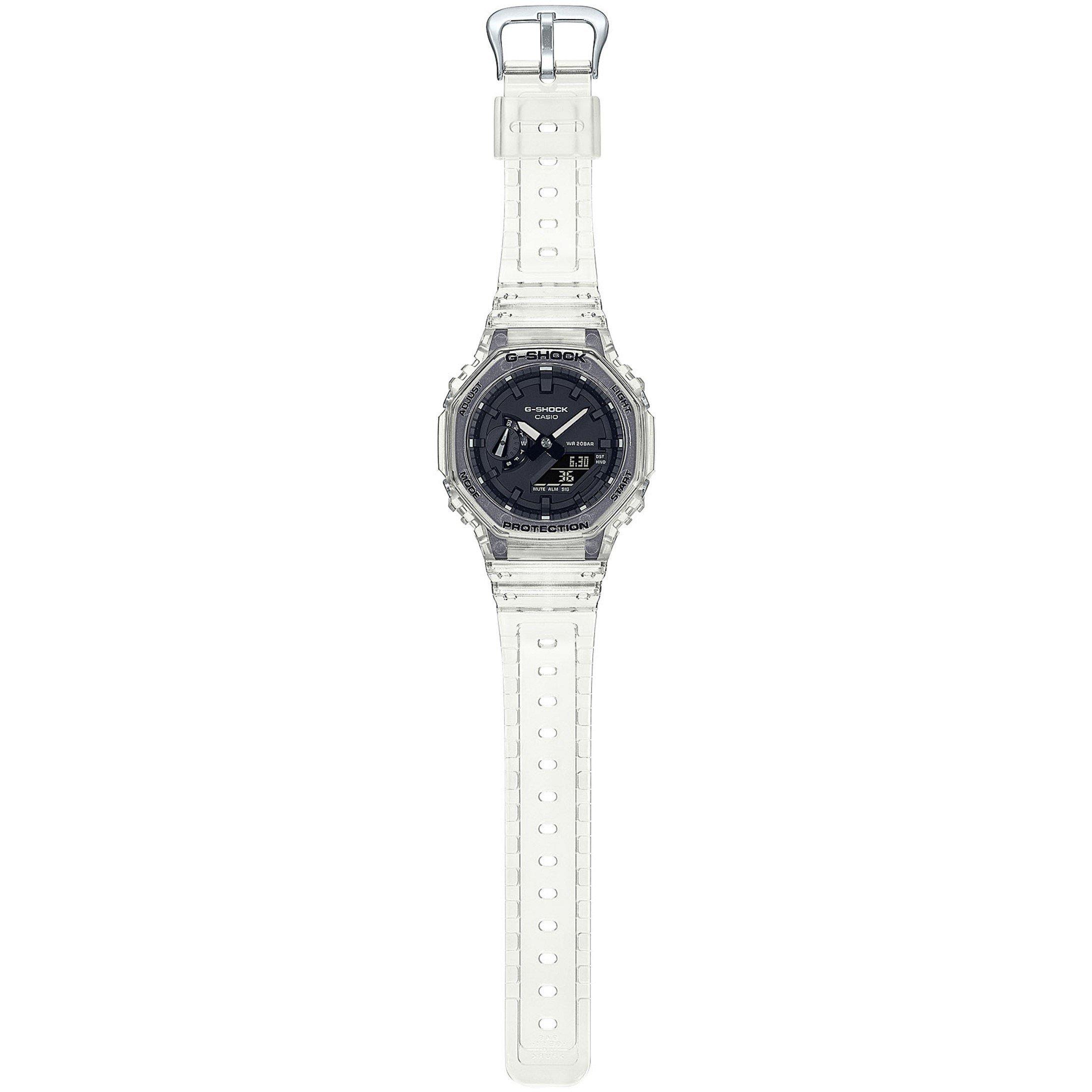 G Shock Lifestyle GA-2100 Translucent Skeleton Octagonal Water ...