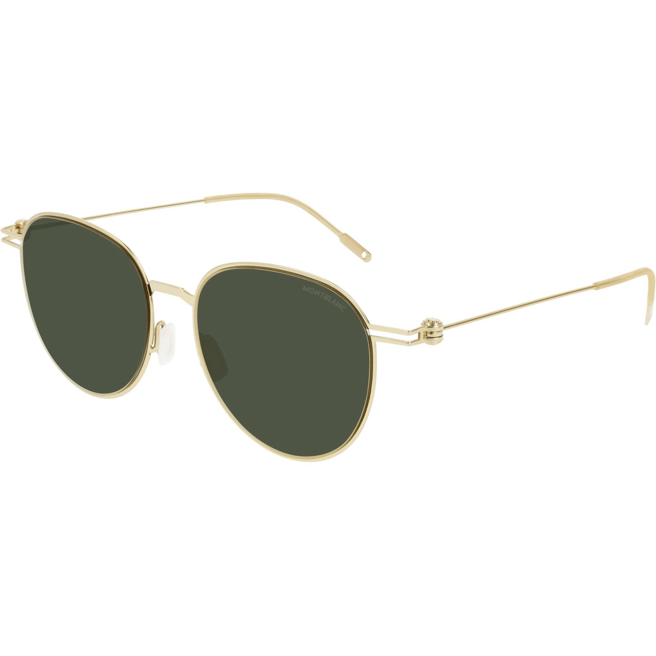 Gold/Green - Montblanc - Sunglasses Mb0002s - 1