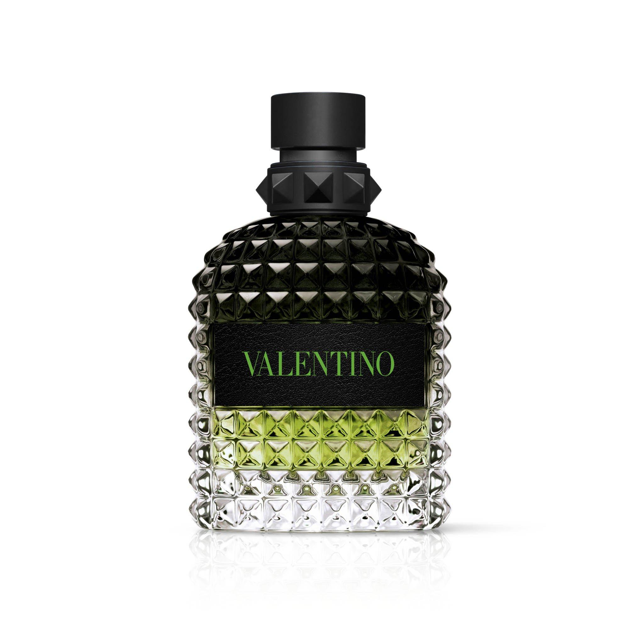 Valentino Misc Men's Born In Roma Uomo Green Stravaganza Eau De Toilette In | Size: 50Ml - Image 10