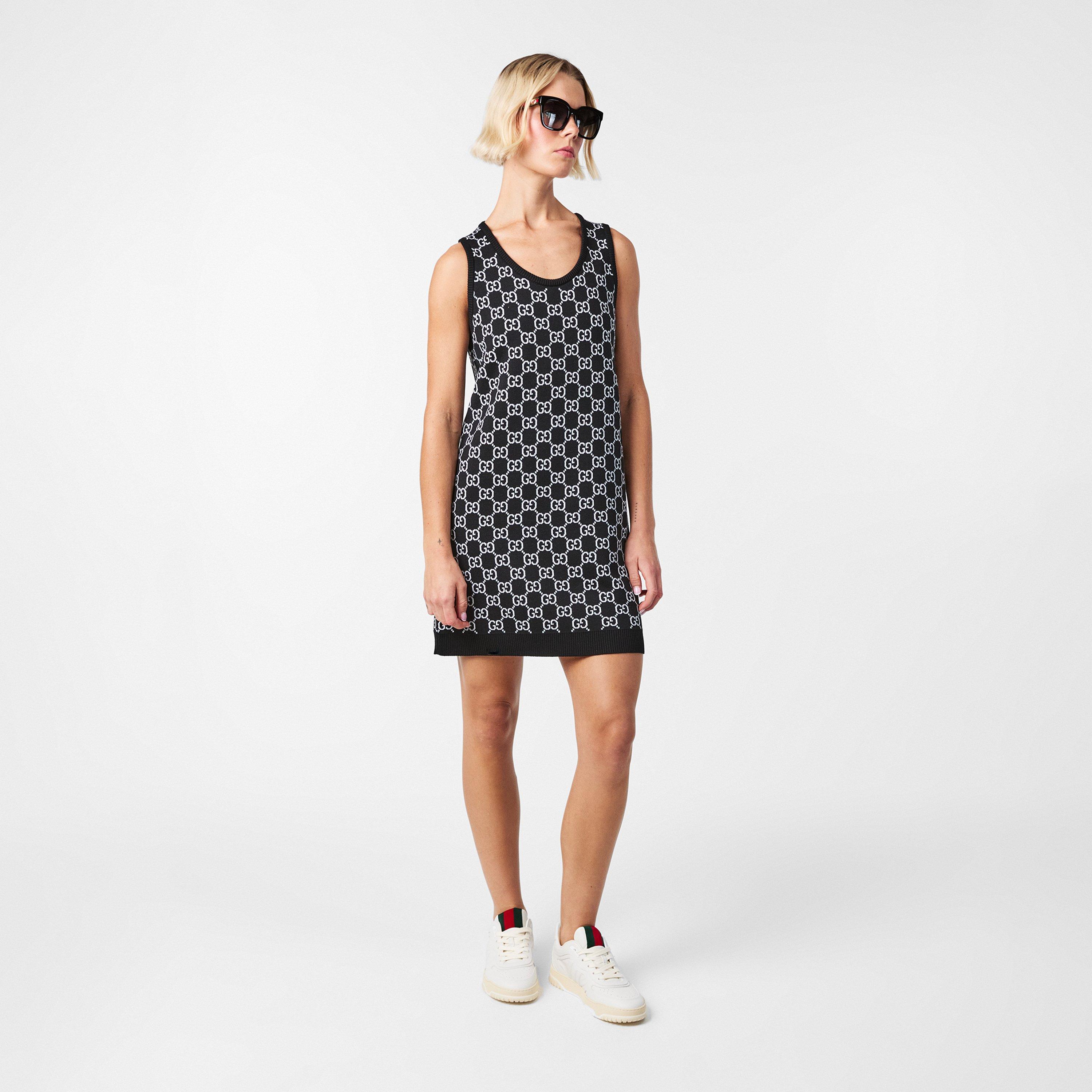 Black - Gucci - Women's Interlocking G Sunglasses - 5