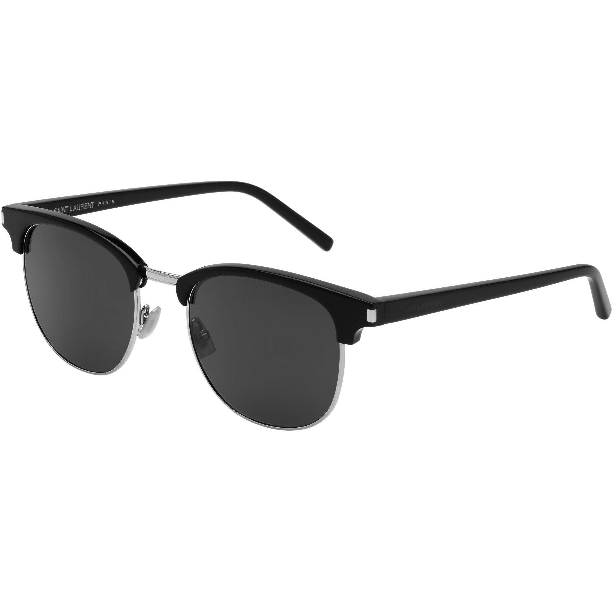 Black/Smoke - Saint Laurent - Sl 108 Sunglasses - 3