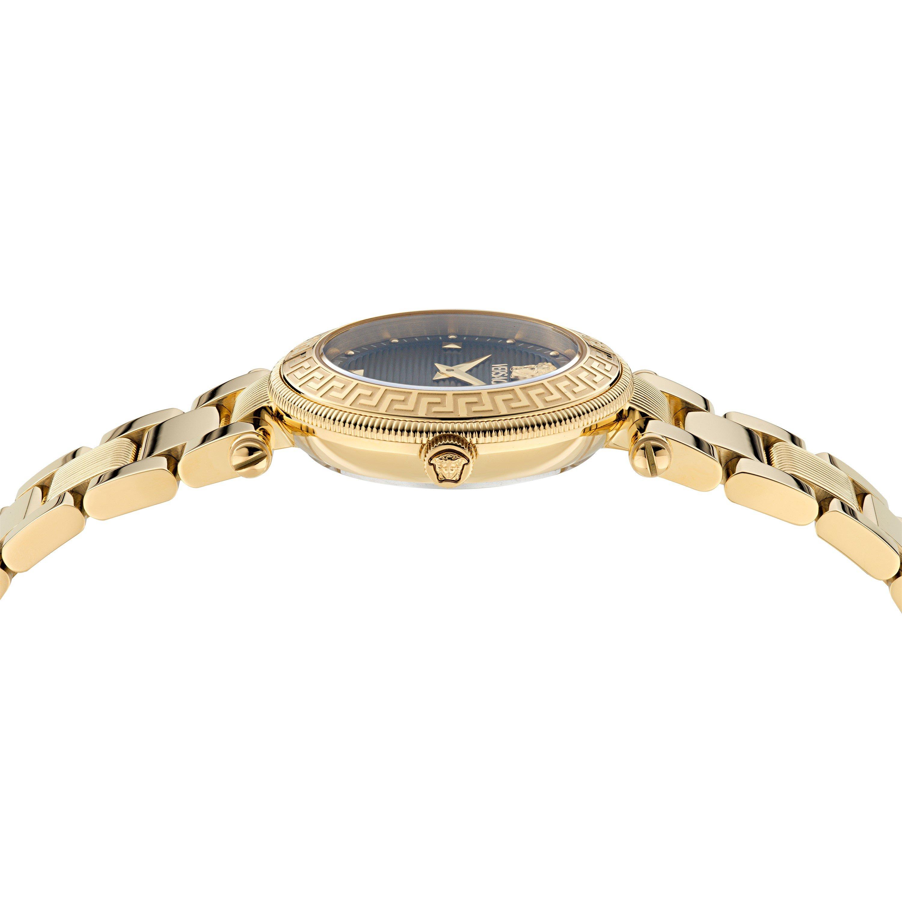 Black/Gold - Versace - Reve Petite  Watch - 3