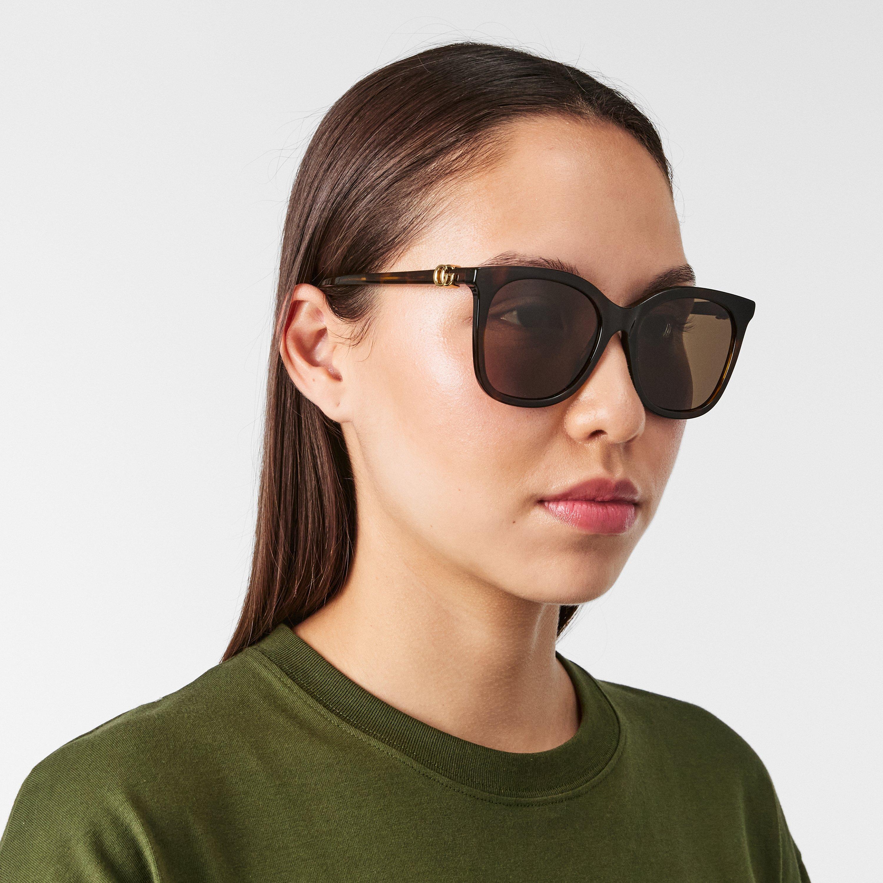 Havana - Gucci - Double G Sunglasses - 3