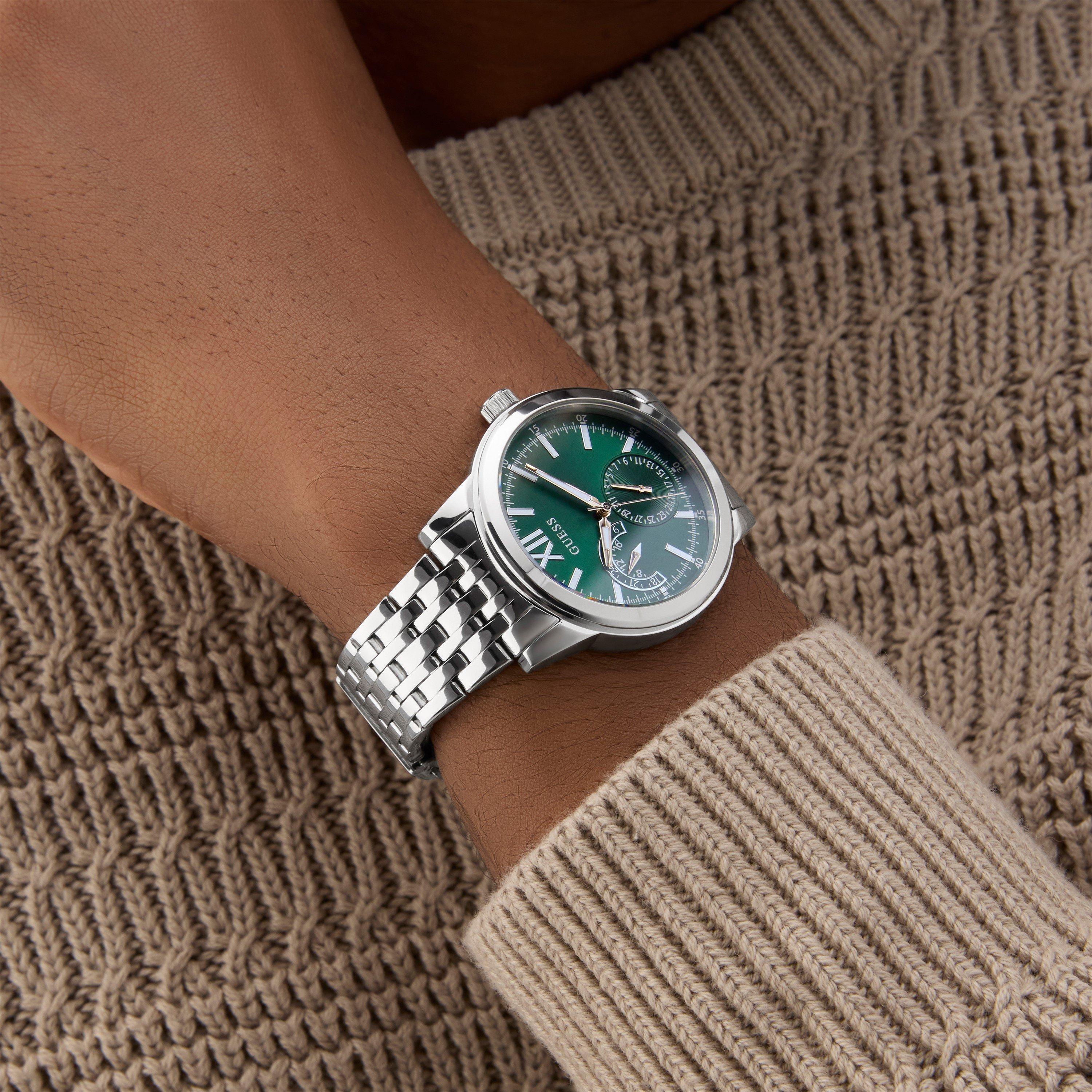 Green/Silver - Guess - GesJwl Wtch Sn71 - 2
