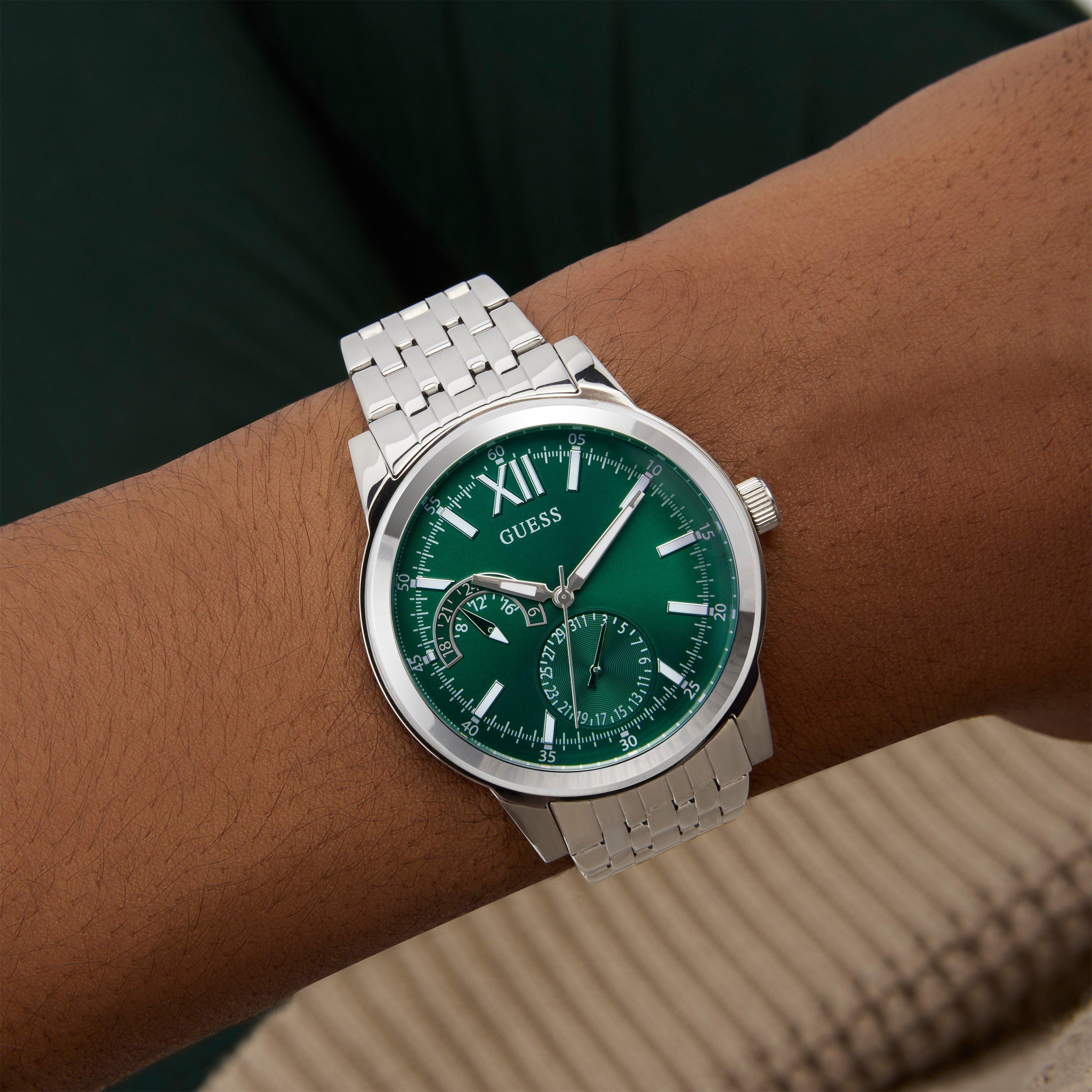 Green/Silver - Guess - GesJwl Wtch Sn71 - 3