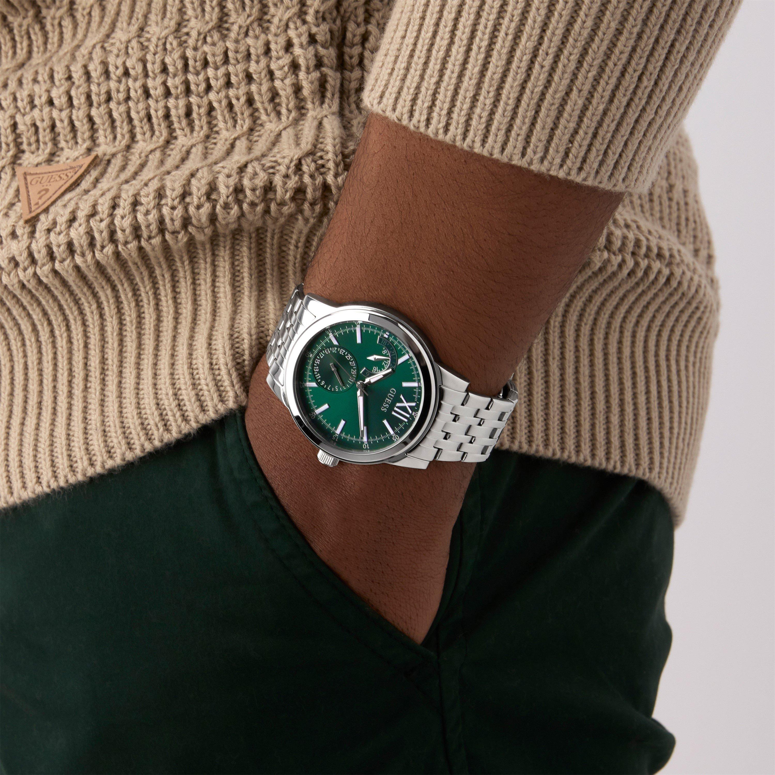 Green/Silver - Guess - GesJwl Wtch Sn71 - 4