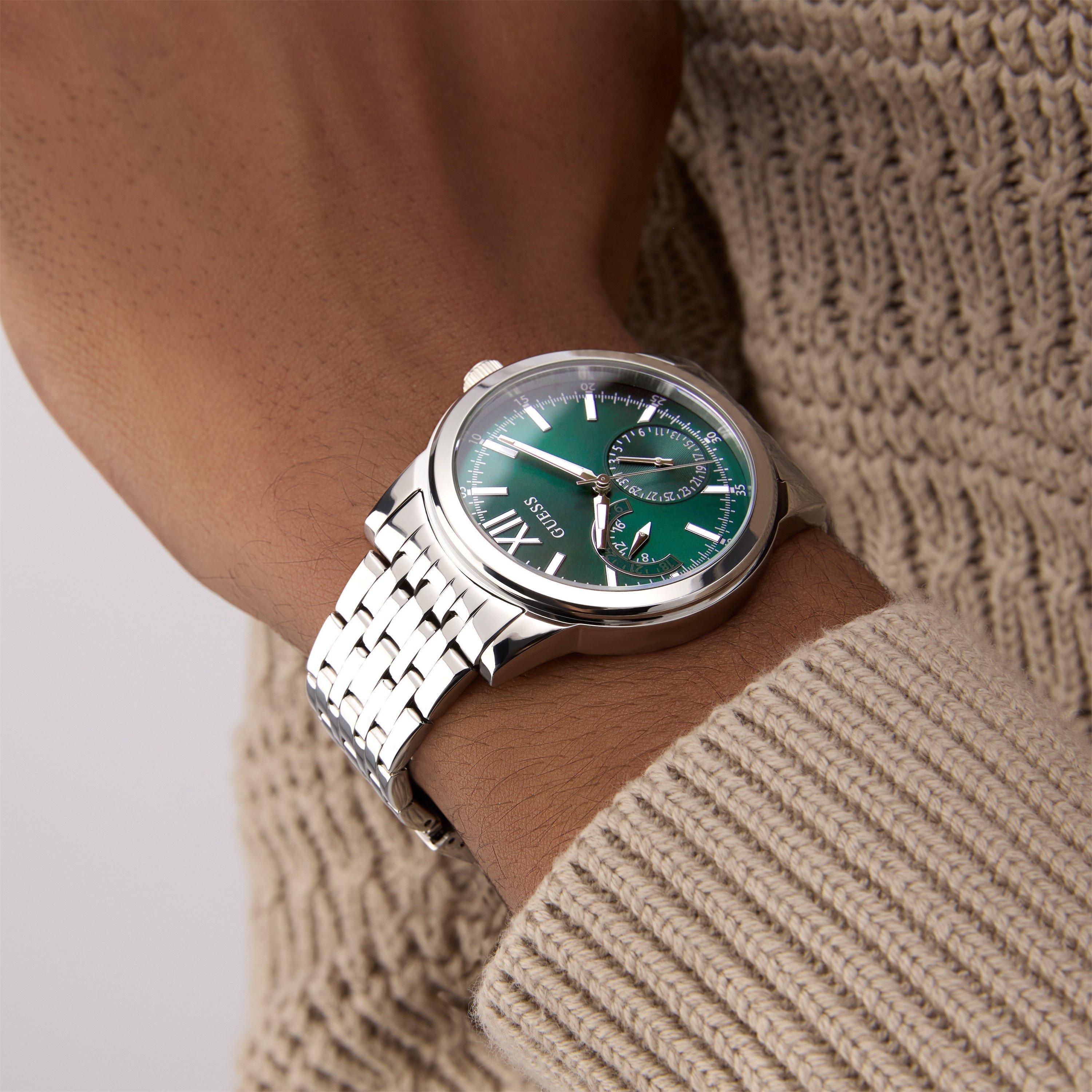 Green/Silver - Guess - GesJwl Wtch Sn71 - 5