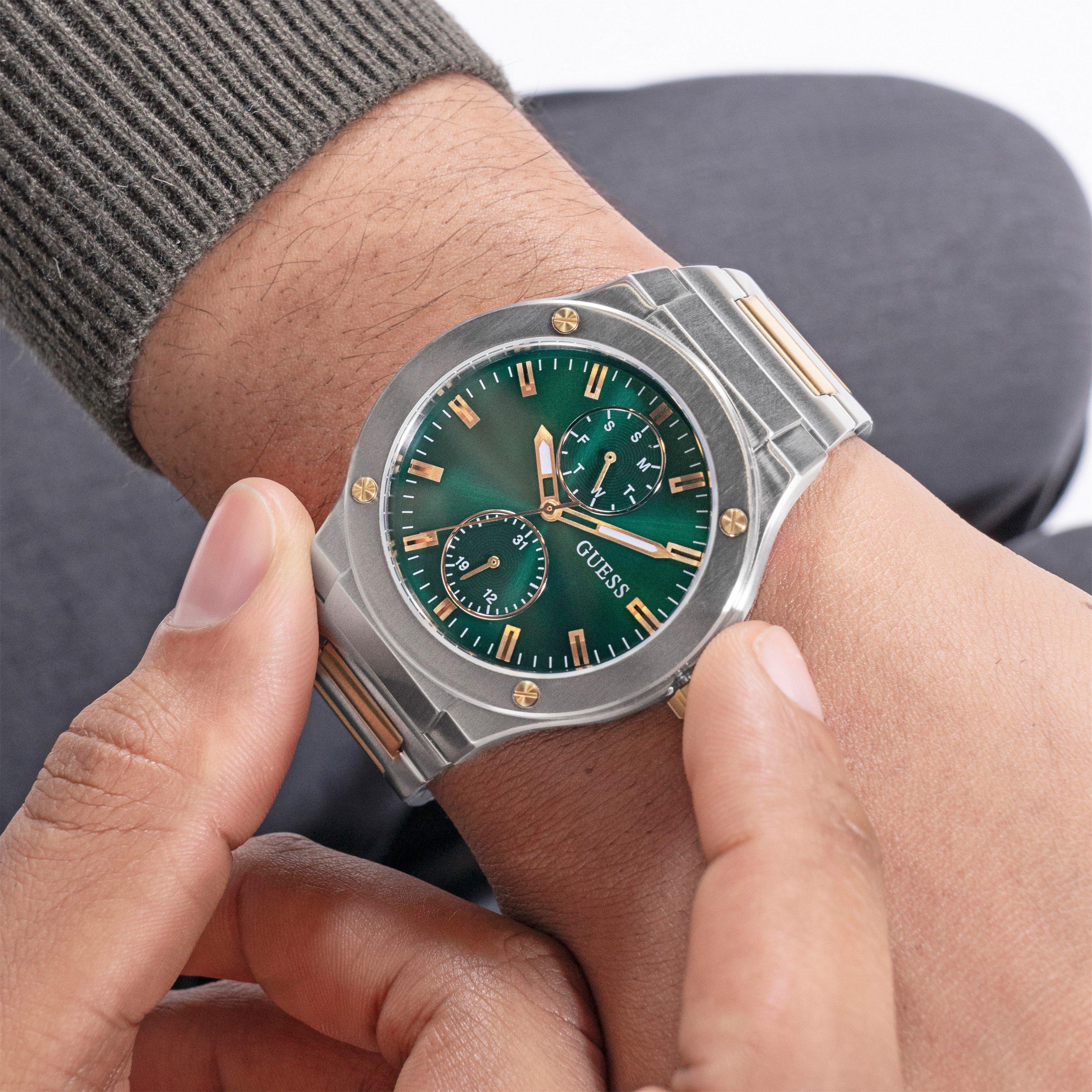 Green/Silver - Guess - GesJwl Wtch Sn71 - 3