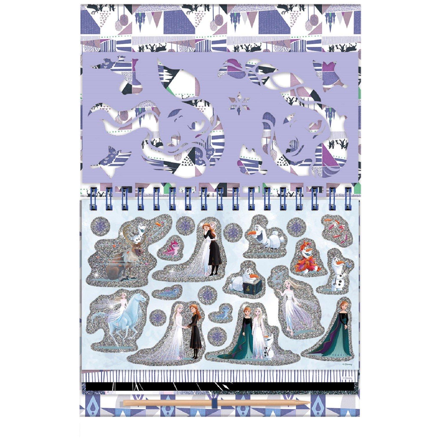 Frozen - totum - Disney Scratchbook - 2