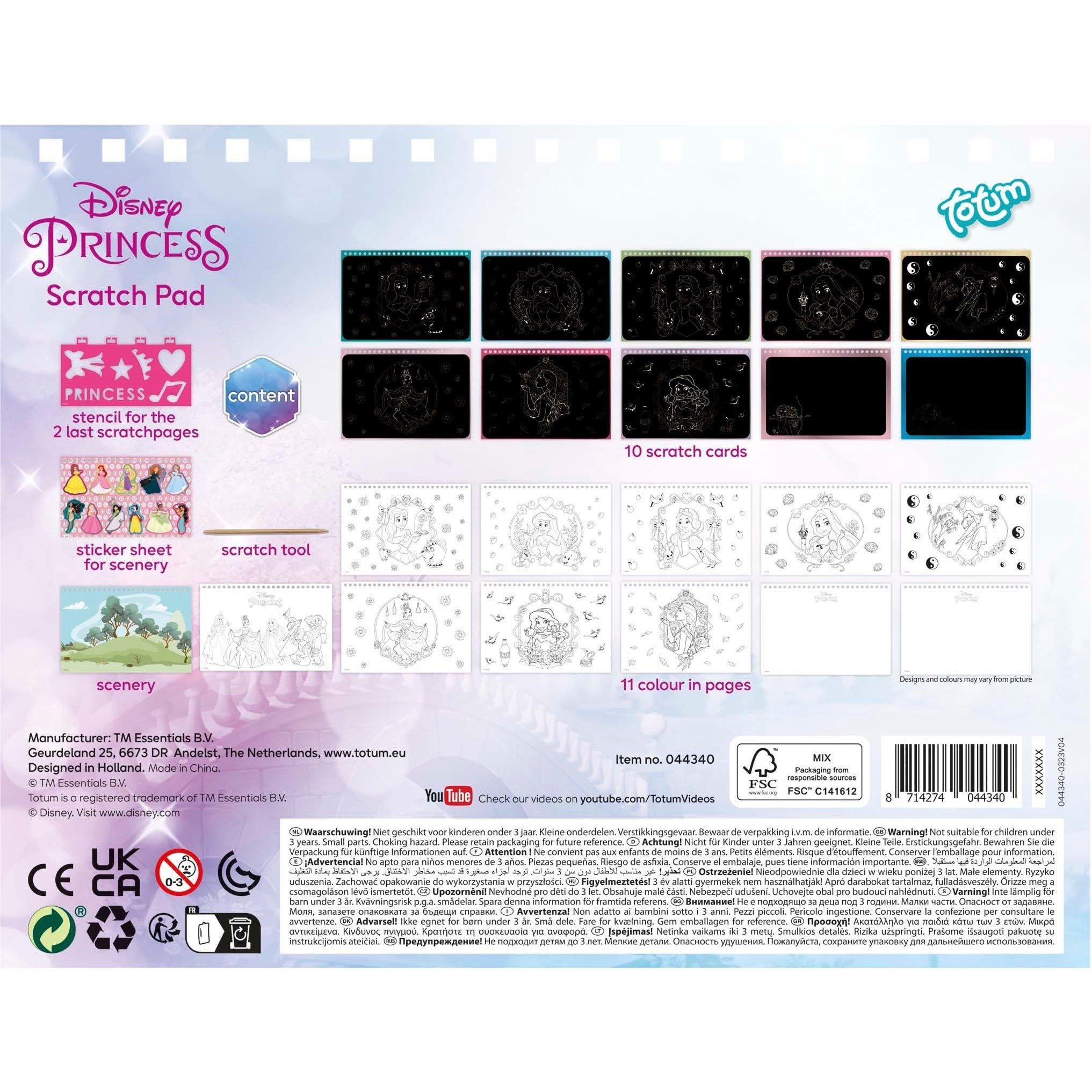 Disney Prinzessin - totum - Disney Scratchbook - 2