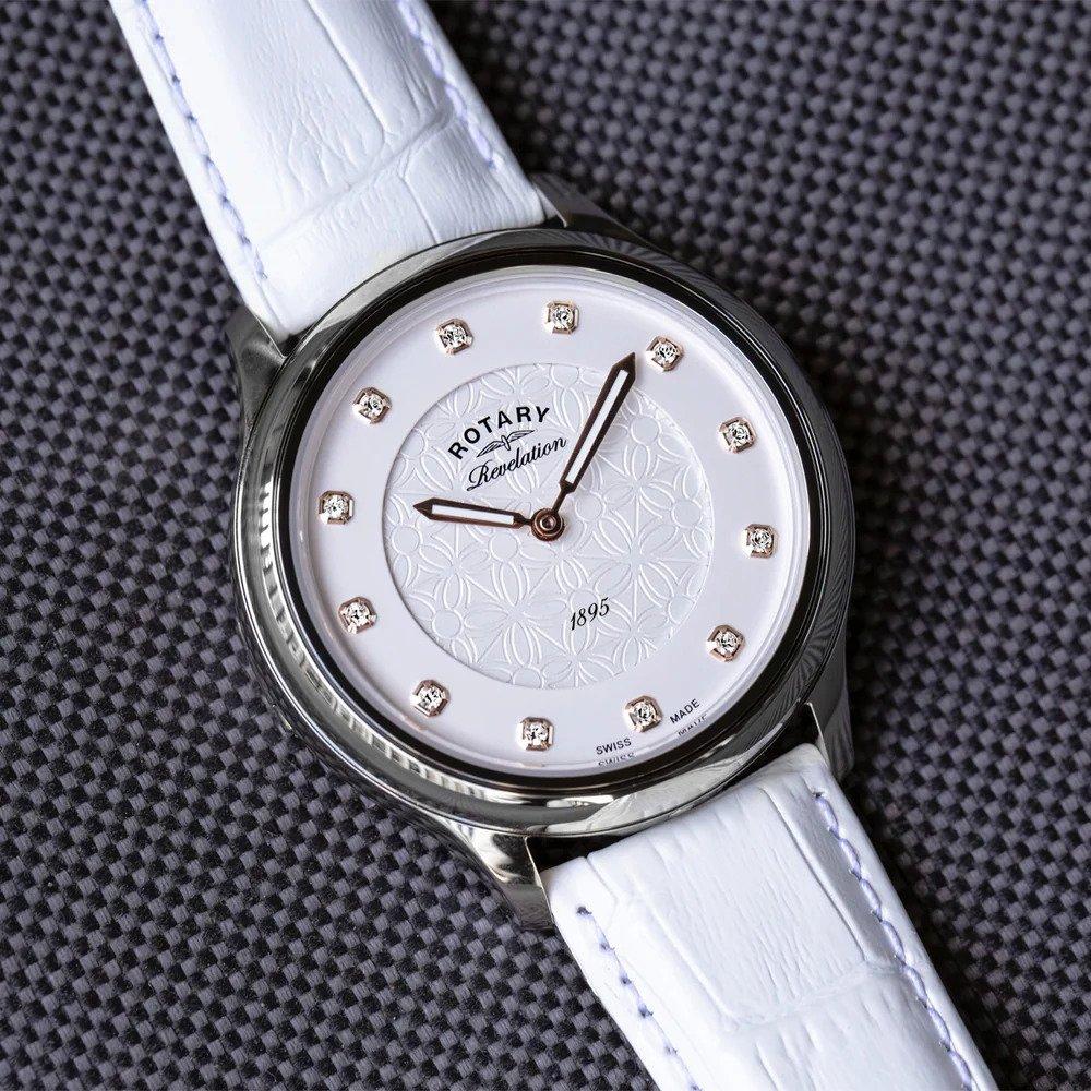 White - Rotary - Revelations Watch - 6