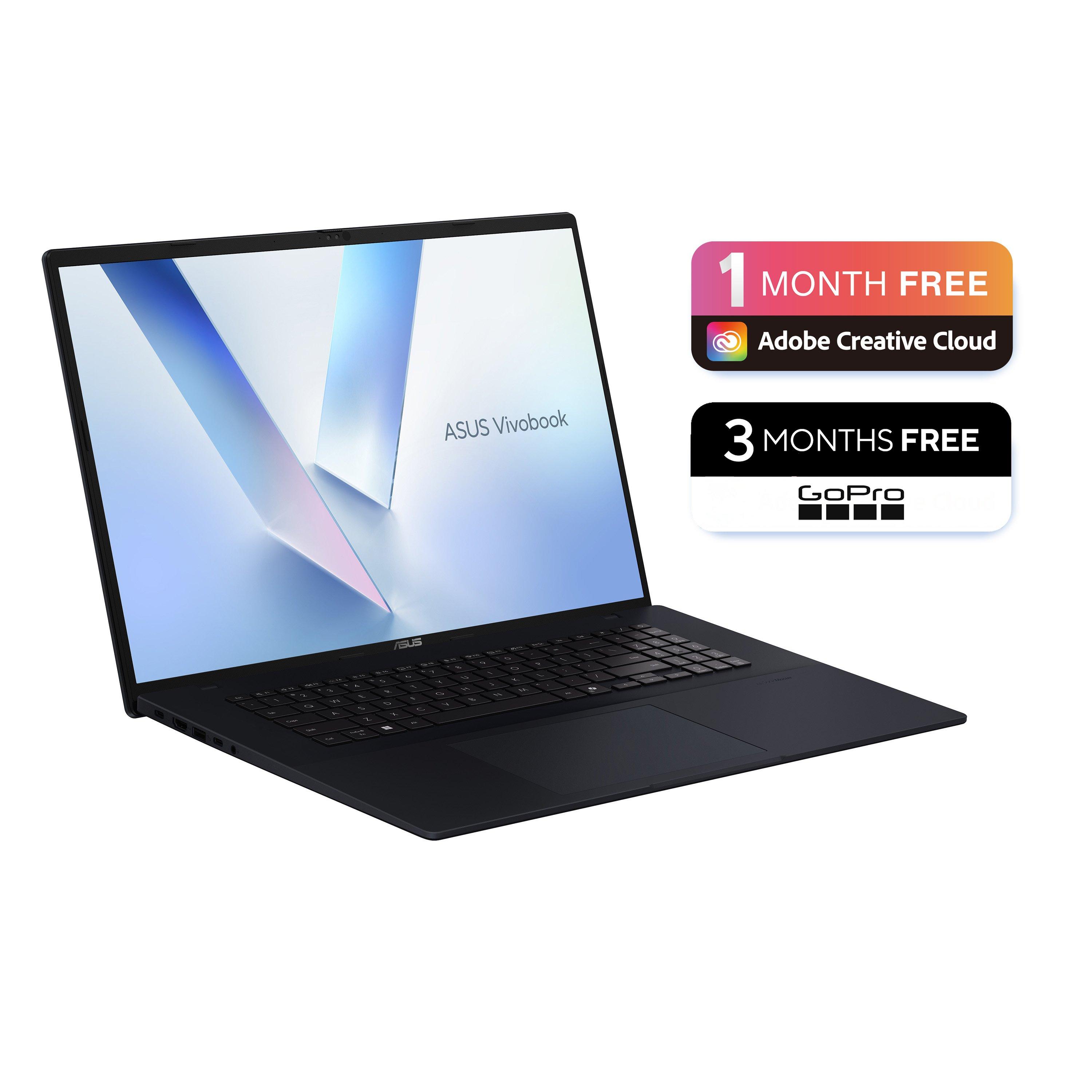 Blue - ASUS - ASUS Vivobook 18 18 WUXGA 144Hz Laptop - Ryzen AI 5 430 16GB RAM 512GB SSD Windows 11 Home - 2