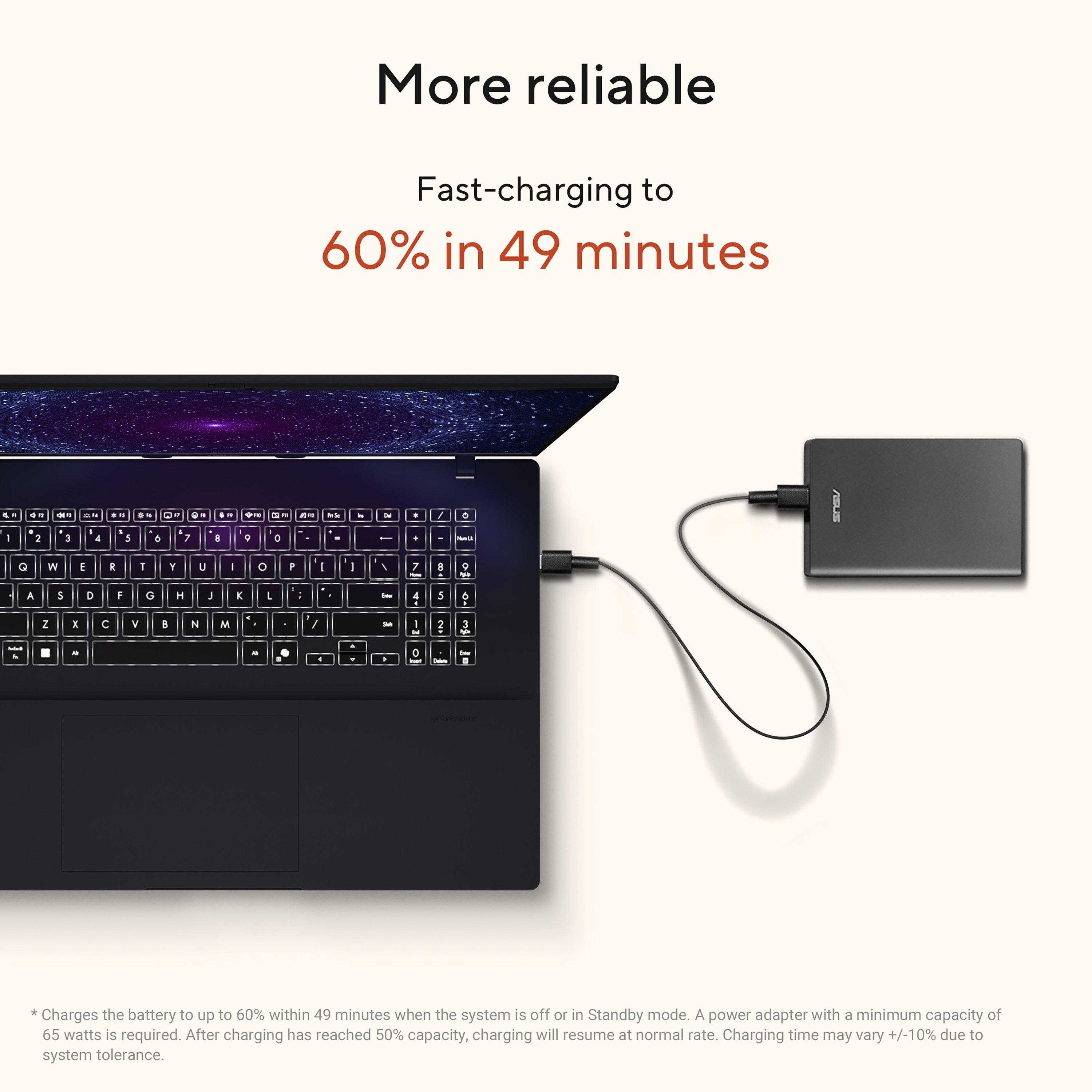 Blue - ASUS - ASUS Vivobook 18 18 WUXGA 144Hz Laptop - Ryzen AI 5 430 16GB RAM 512GB SSD Windows 11 Home - 4