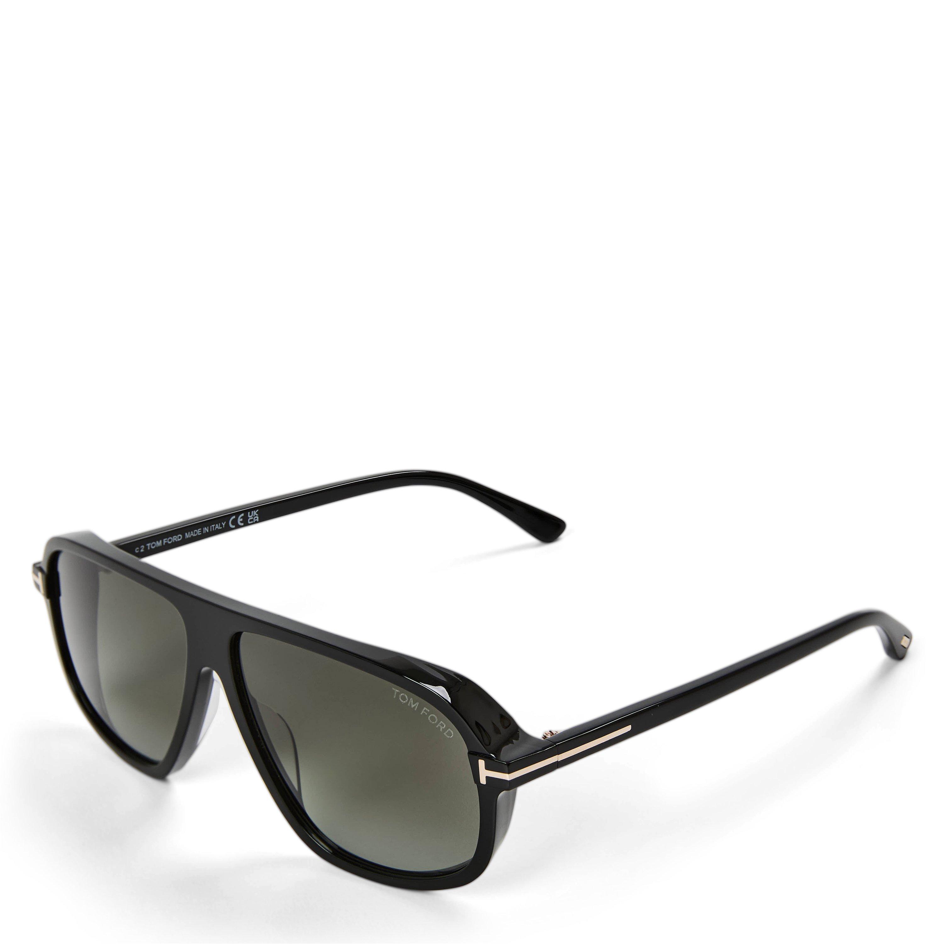 Tom Ford Women's Aviator Sunglasses - Shiny Black