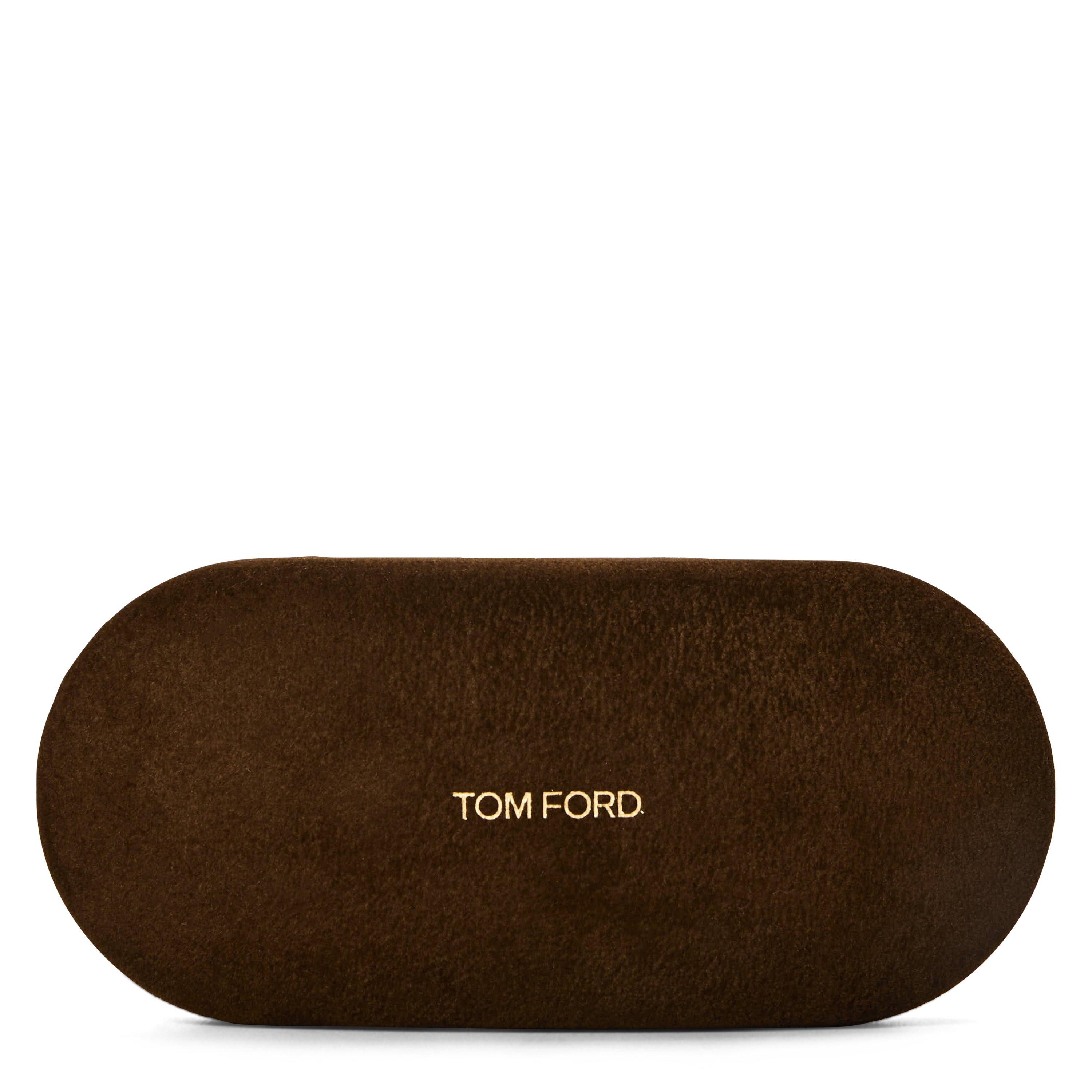 Shiny Black - Tom Ford - Women's Aviator Sunglasses - 4