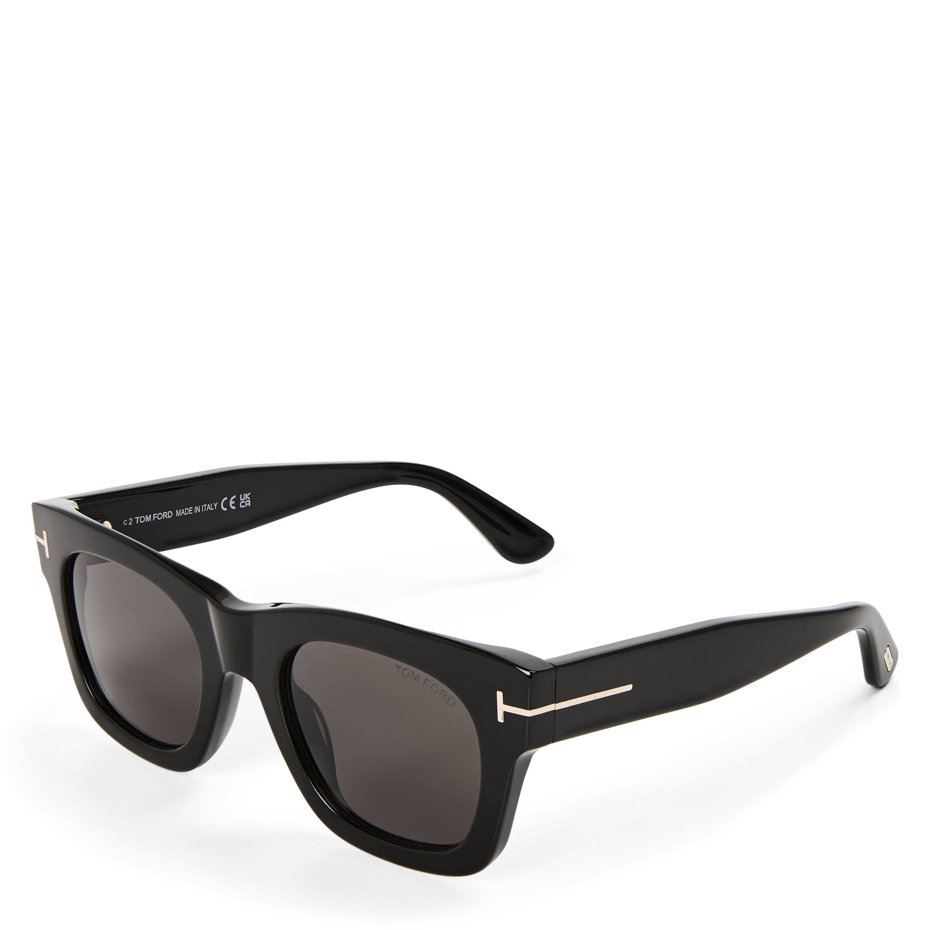 Tom Ford Tom Ford EMMA-02 Womens Square Sunglasses - Shiny Black