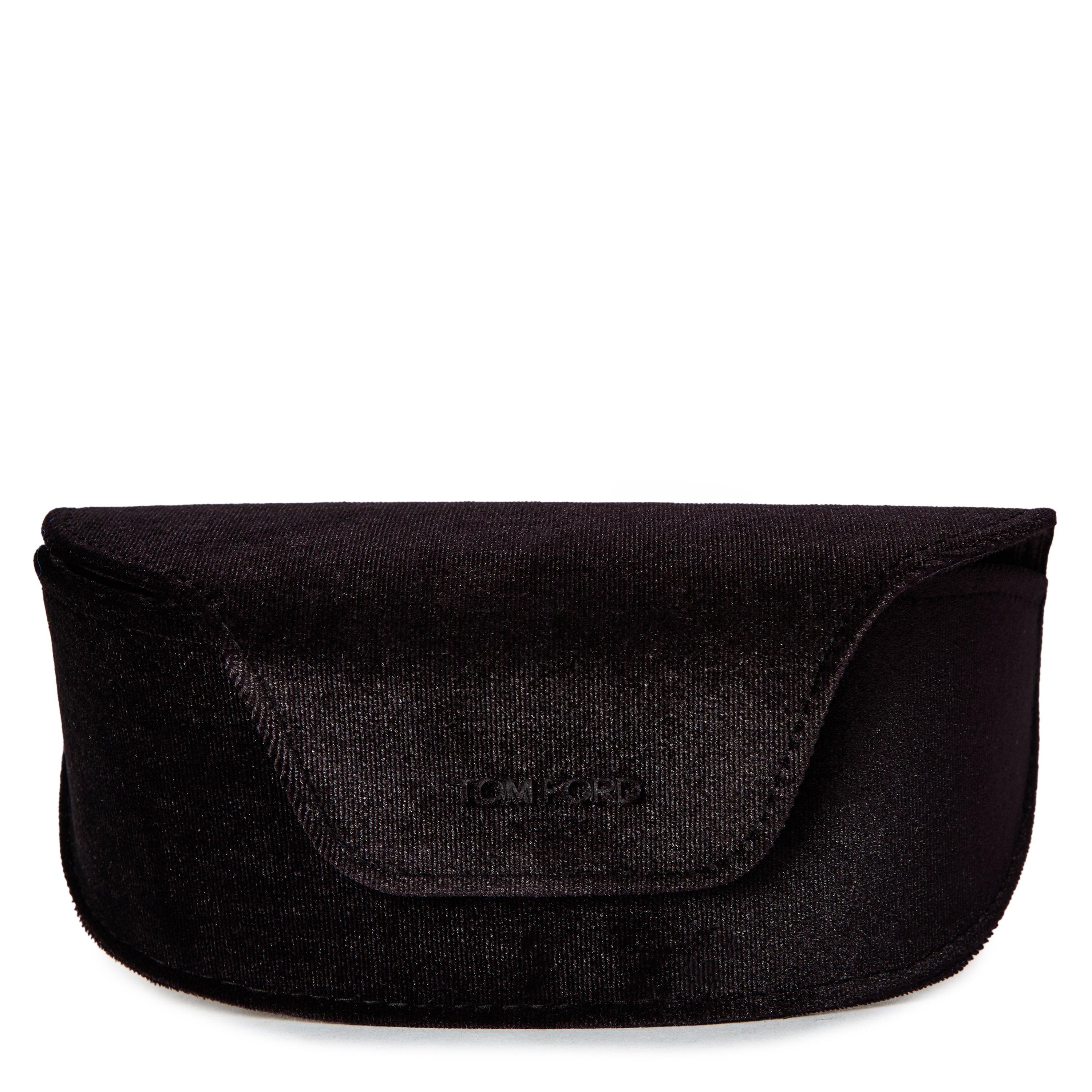 Shiny Black - Tom Ford - Women's Square Sunglasses - 4