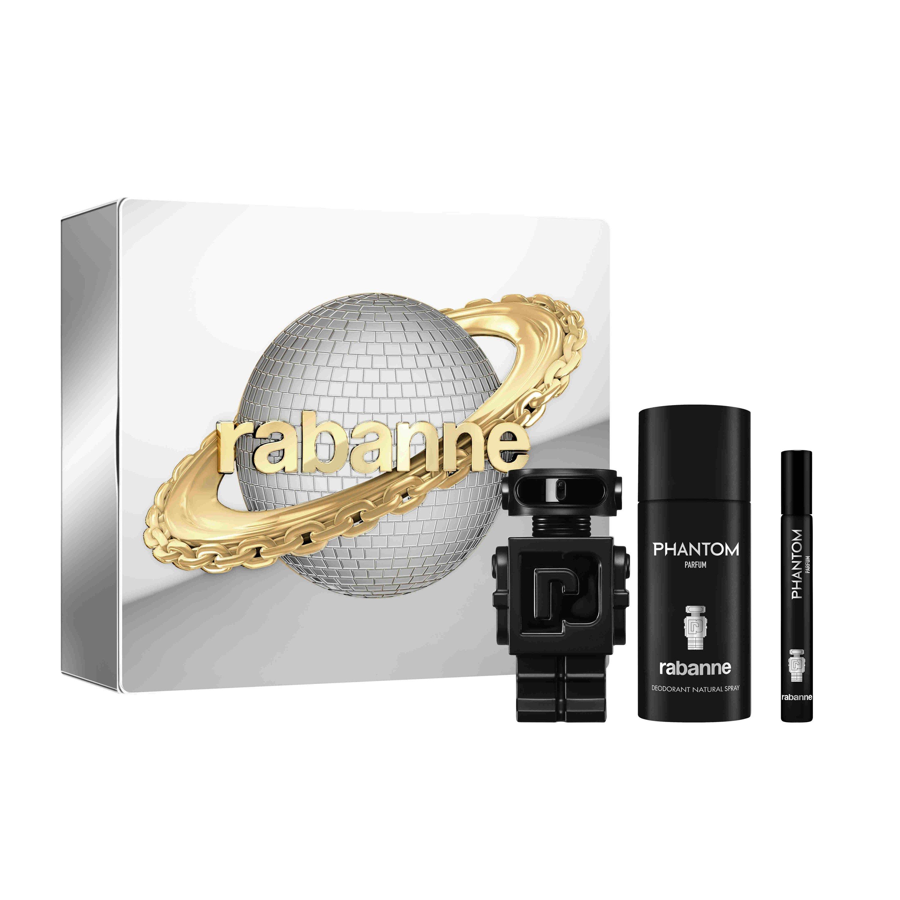 Clear - Rabanne - Rabanne Set Phantom Parfum 50 ml + Deodorant 150 ml + 10 ml - 1