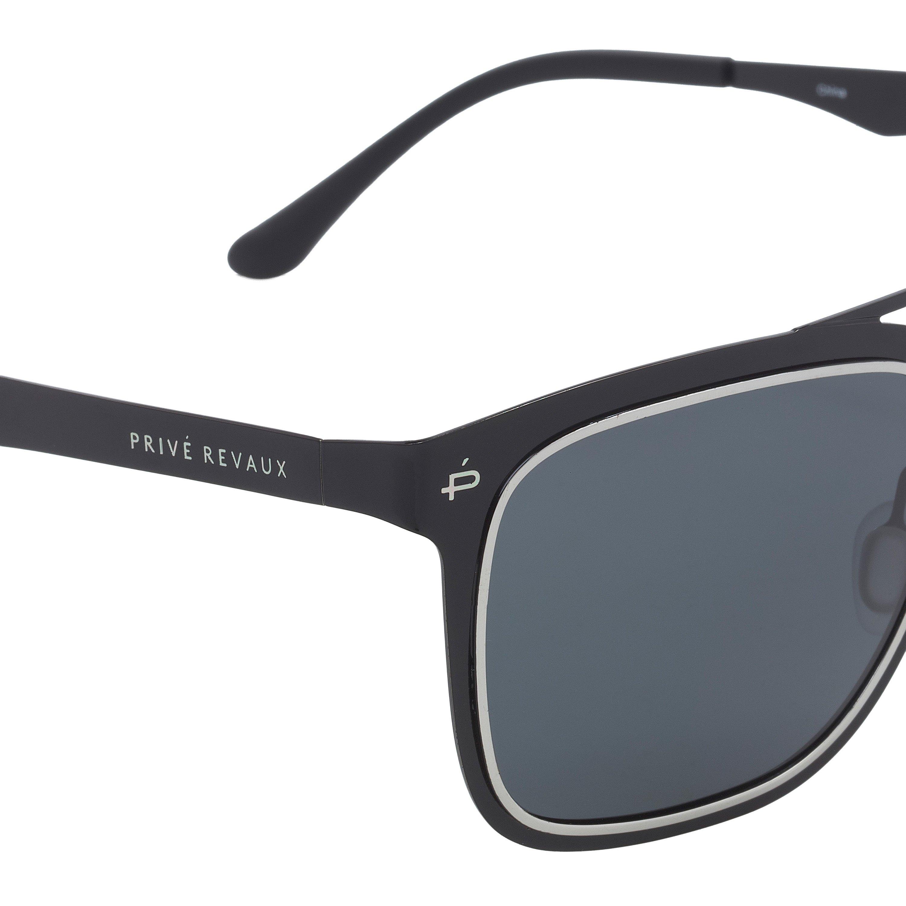 Noir - Prive Revaux - Adults Aviator Sunglasses - 3