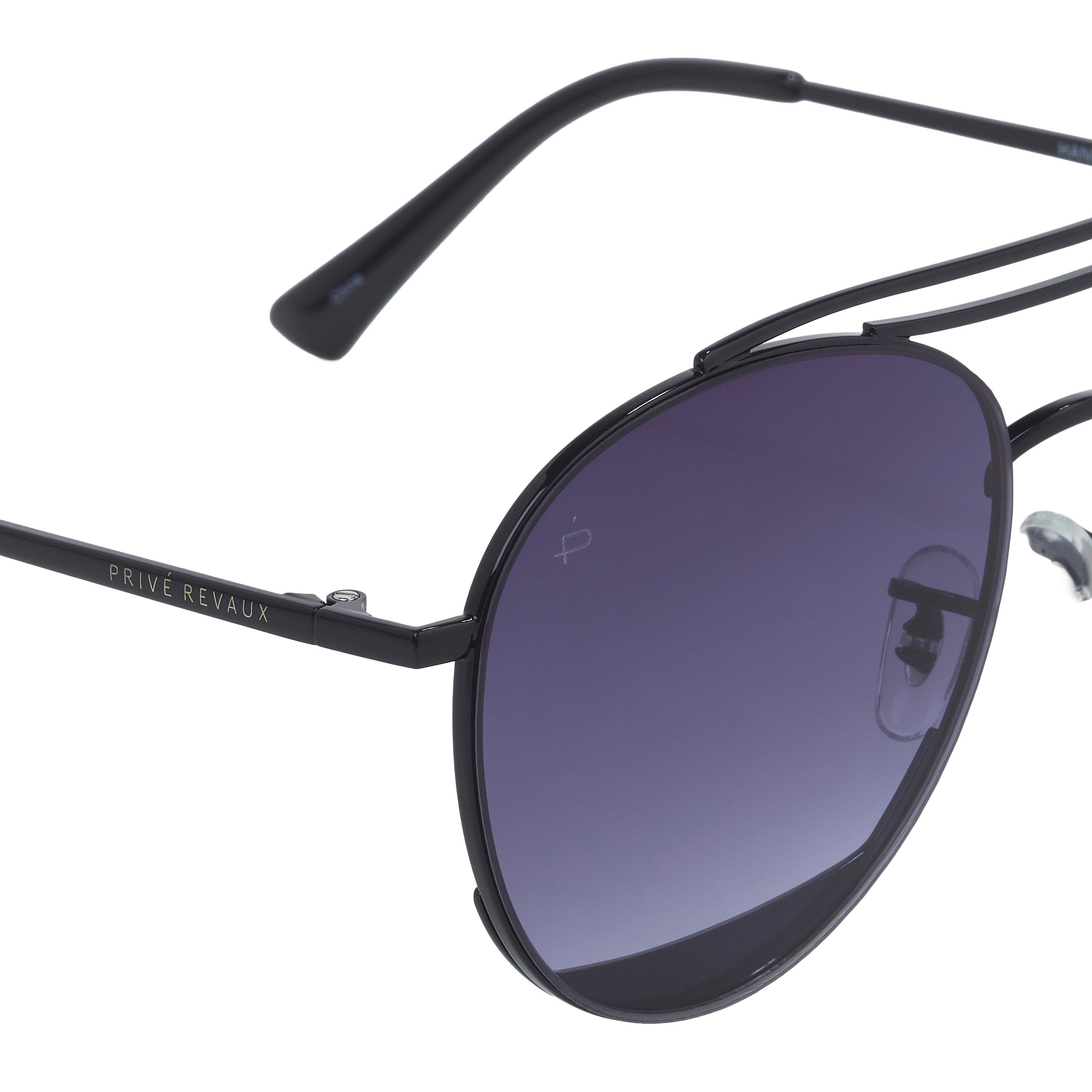 Black - Prive Revaux - Adults Aviator Sunglasses - 3