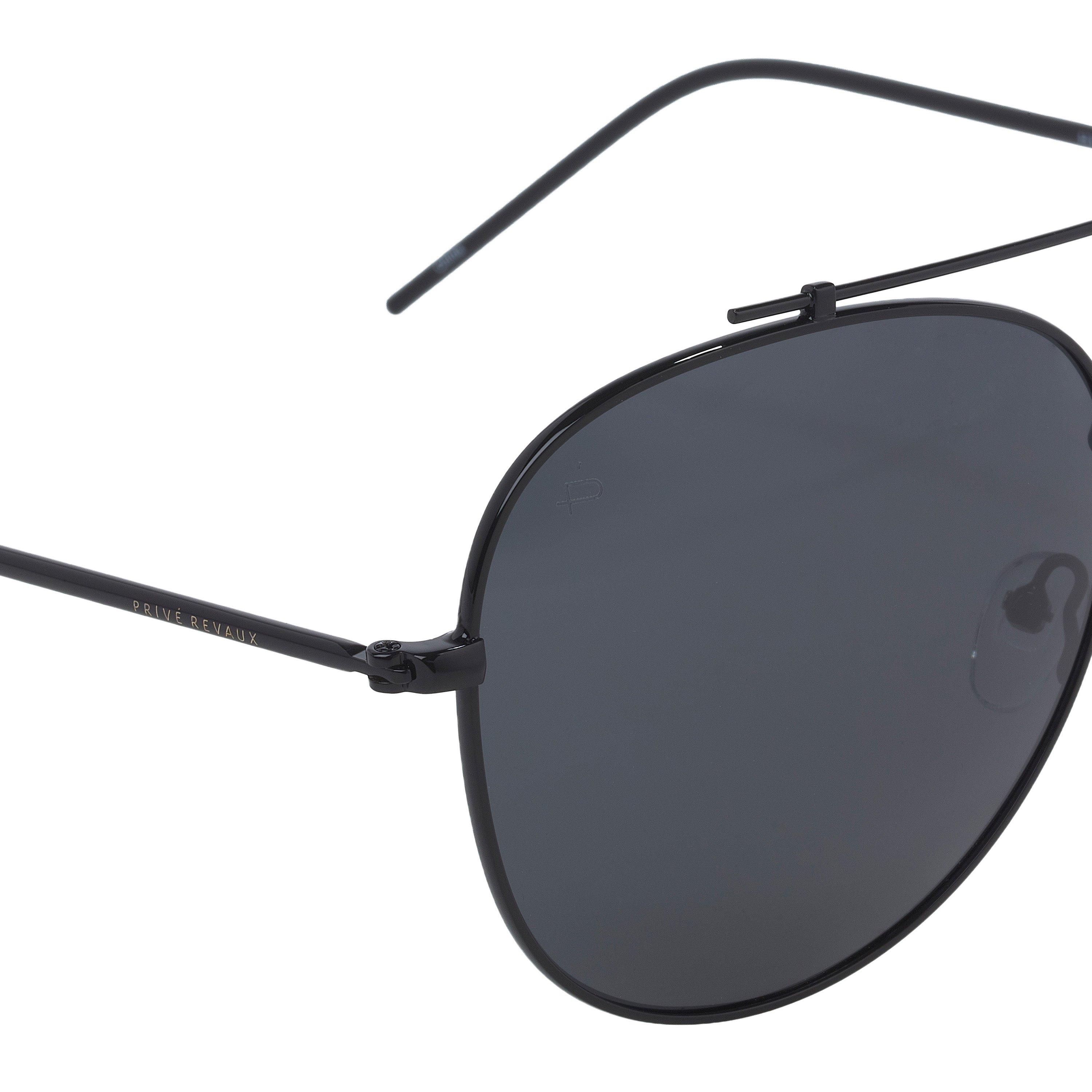 Black - Prive Revaux - Adults Einstein Clubmaster Sunglasses - 3