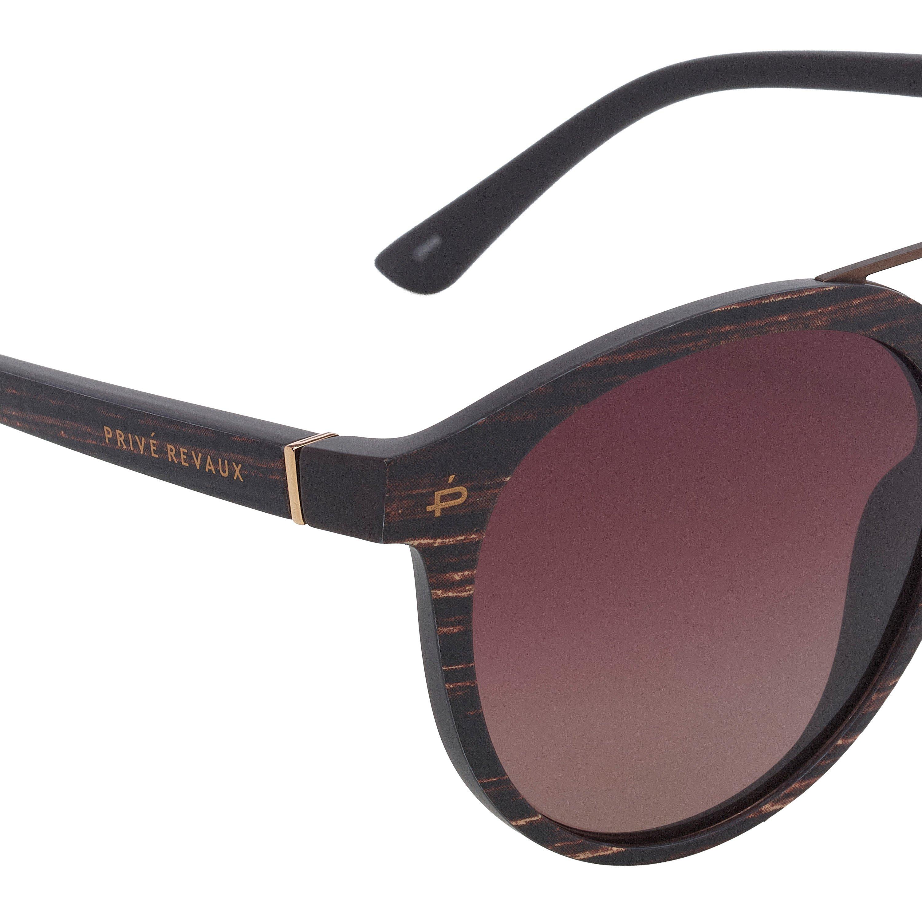 Brown - Prive Revaux - Adults The Texan Aviator Sunglasses - 3