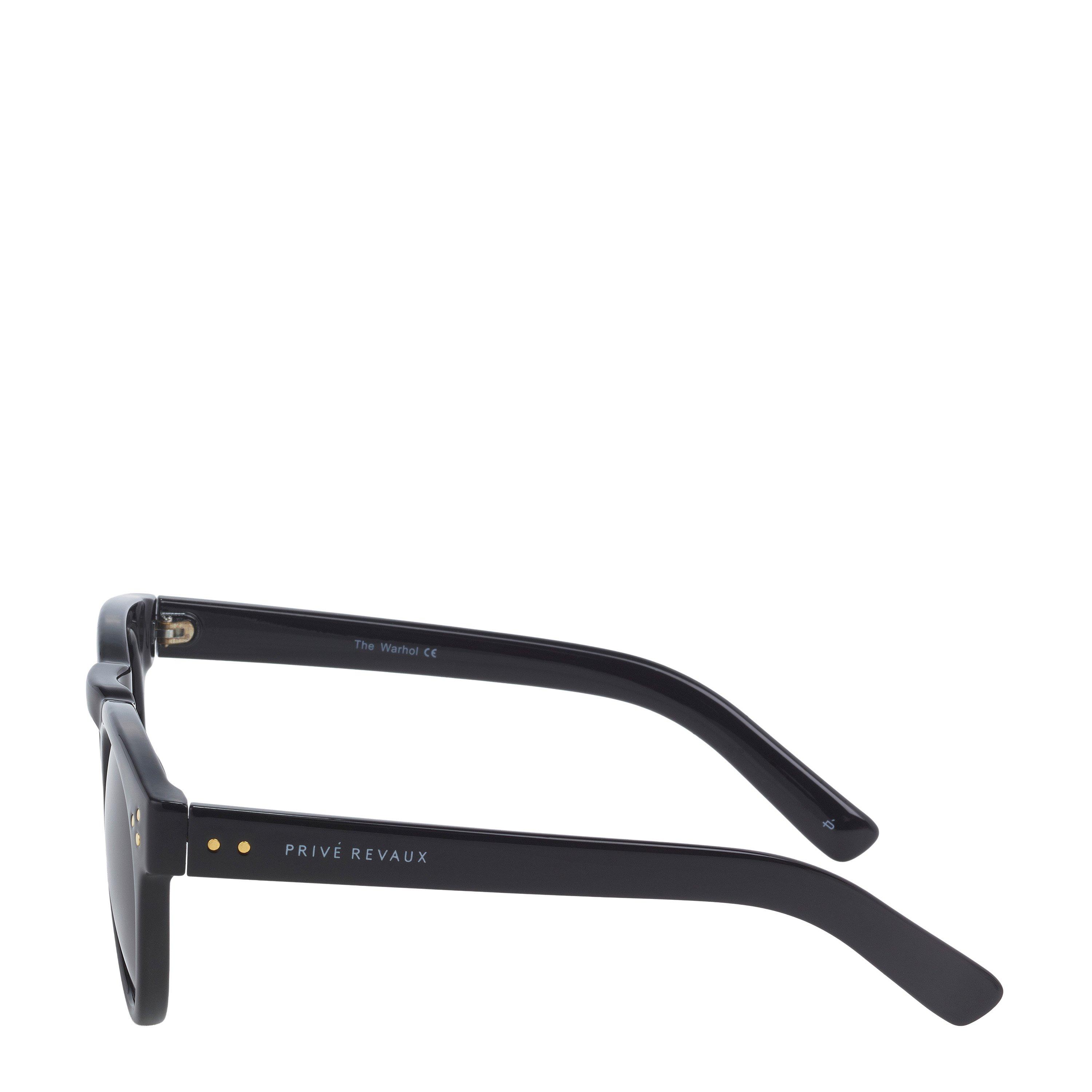 Black - Prive Revaux - Adults The Warhol Wayfarer Sunglasses - 2