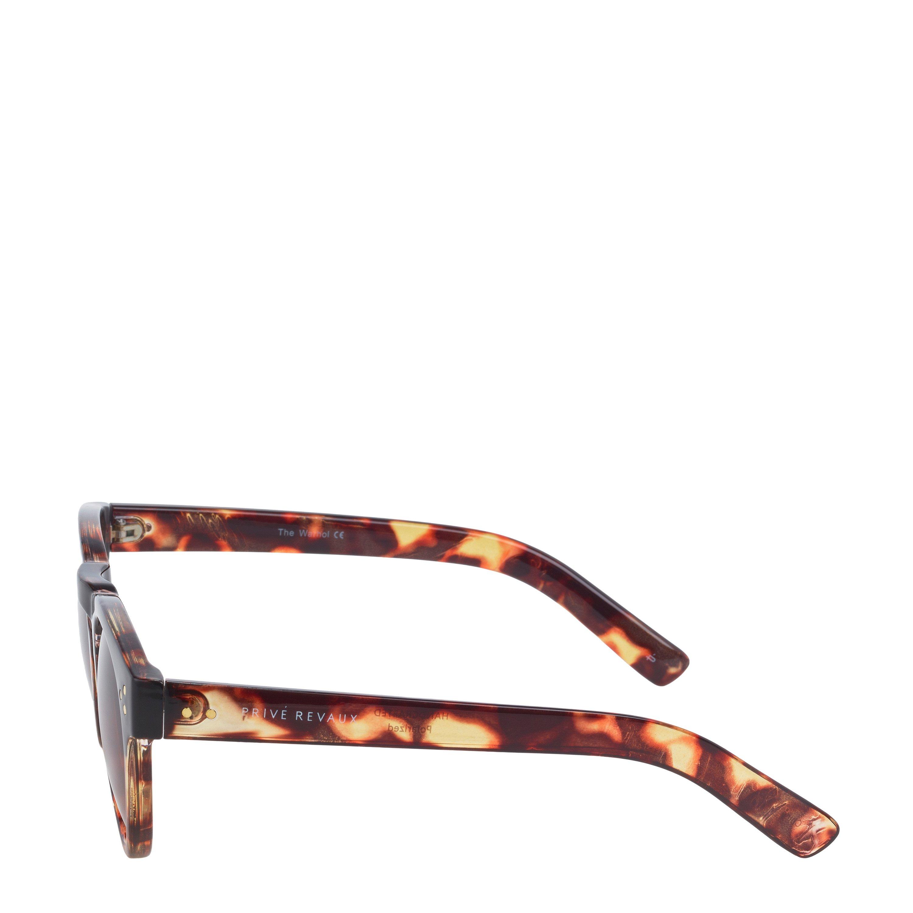 Brown - Prive Revaux - Adults The Warhol Clubmaster Sunglasses - 2