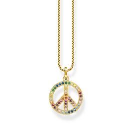 Thomas Sabo Peace Rainbow Necklace