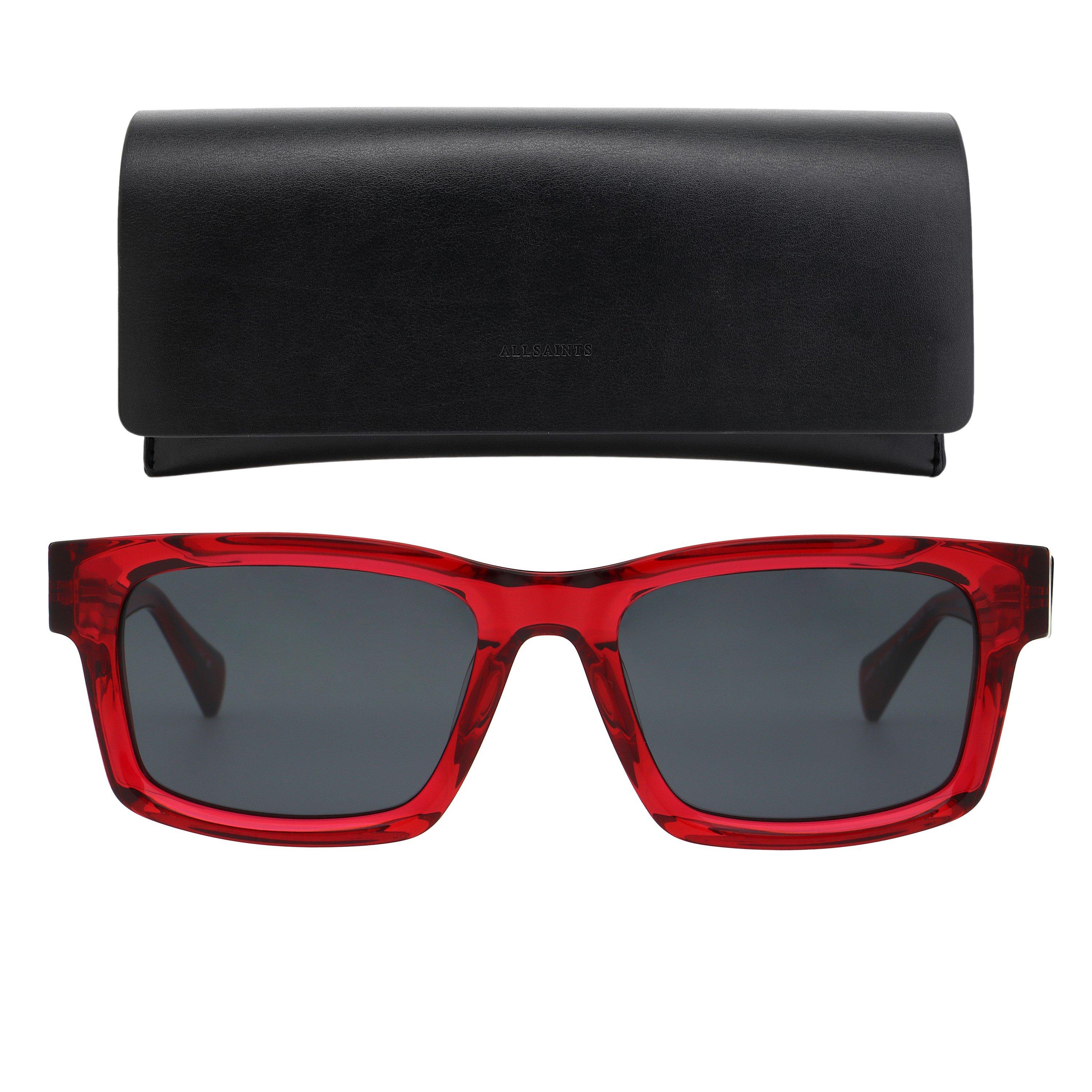 Crystal Red - AllSaints - Unisex Adults Wayfarer Sunglasses - 4