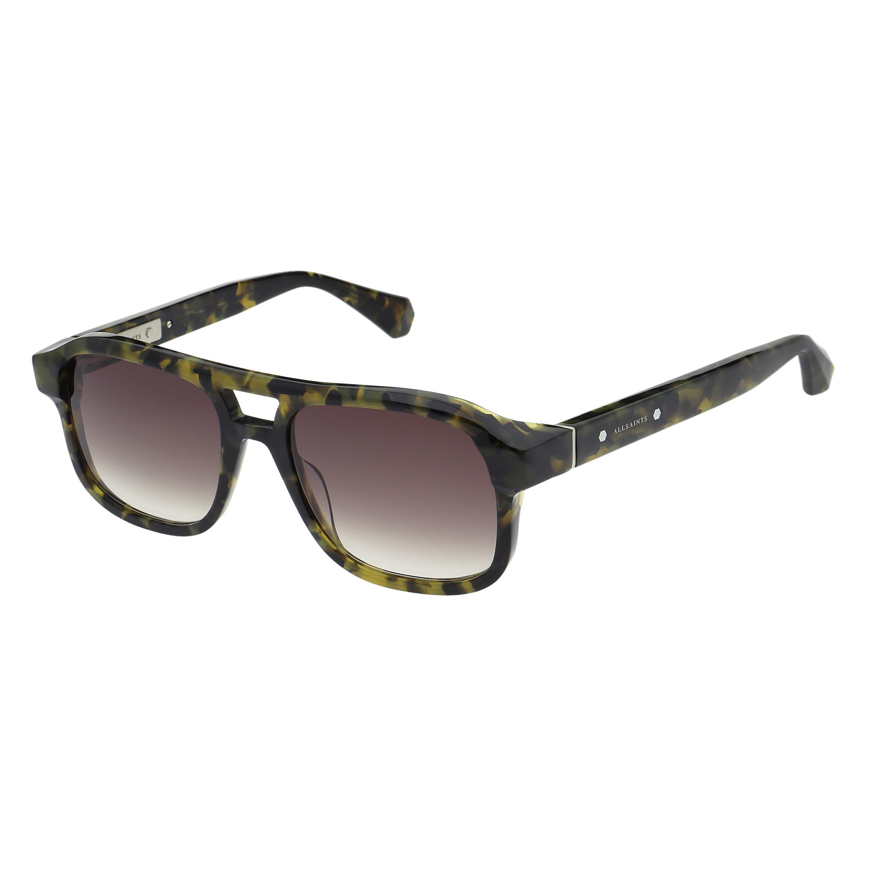 Camo Tort - AllSaints - Unisex Adults Enzo Aviator Sunglasses - 2