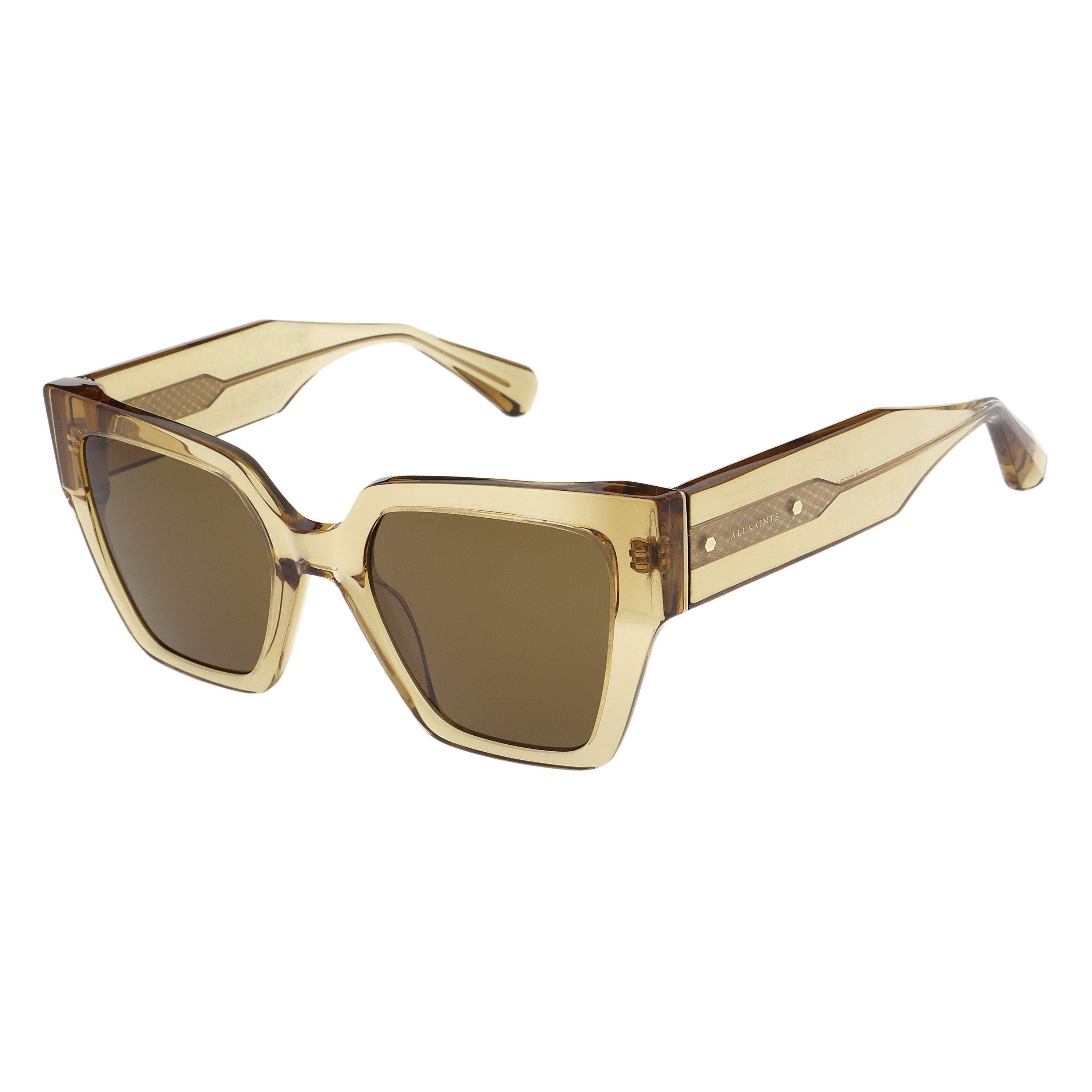 Light Cognac - AllSaints - Women's All Bibi Square Sunglasses - 2