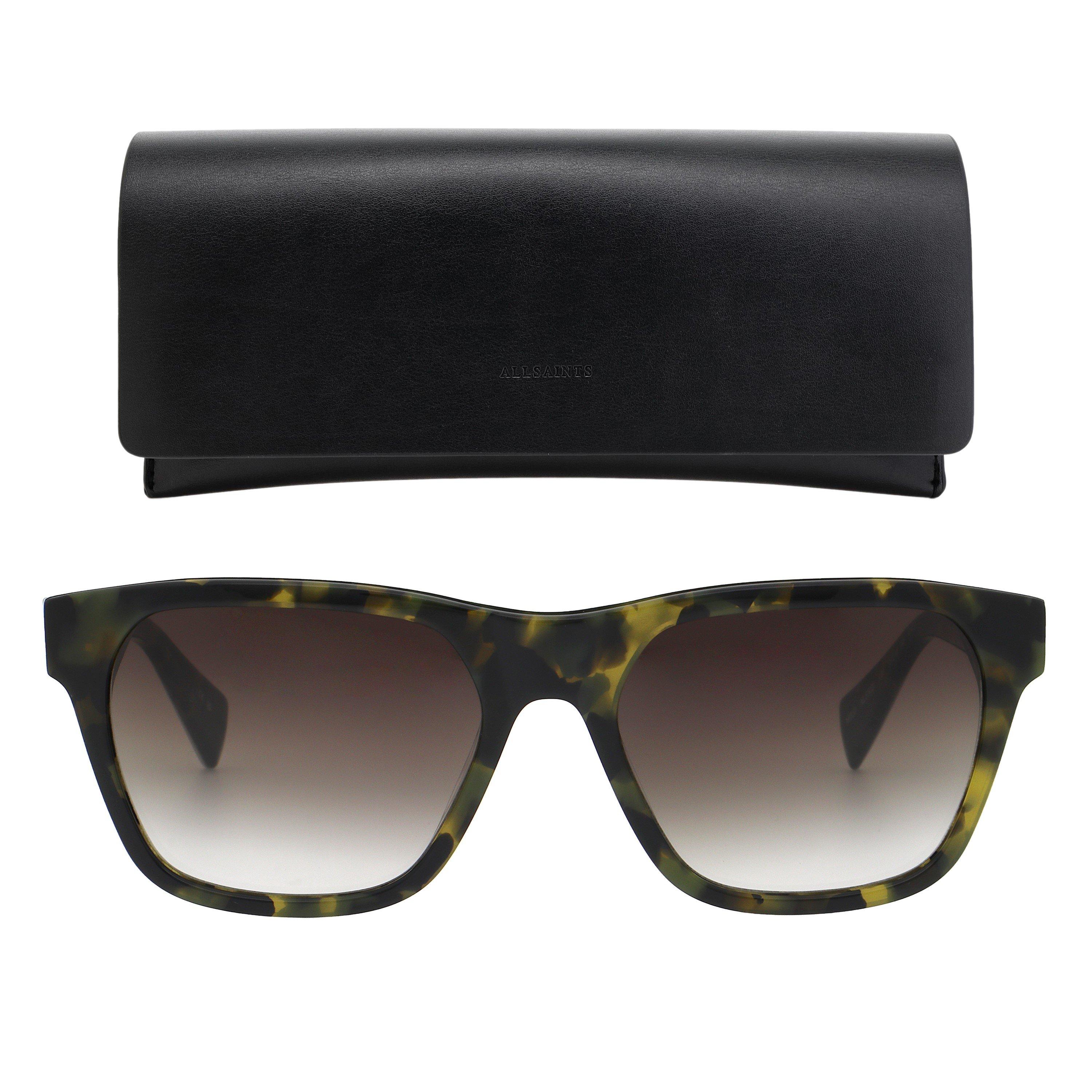Camo Tort - AllSaints - Unisex Adults Milo Wayfarer Sunglasses - 4