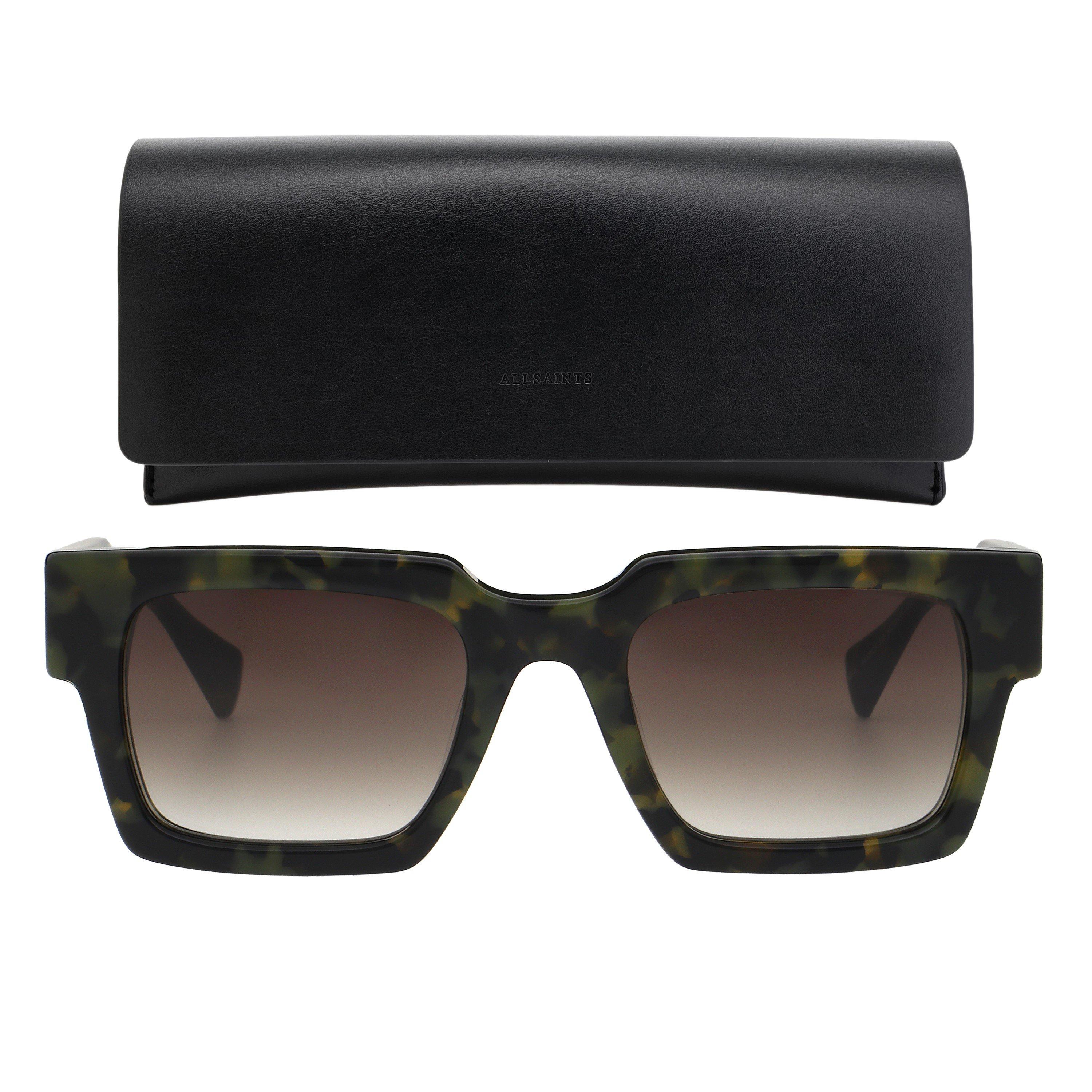 Camo Tort - AllSaints - Unisex Adults All Beau Square Sunglasses - 4