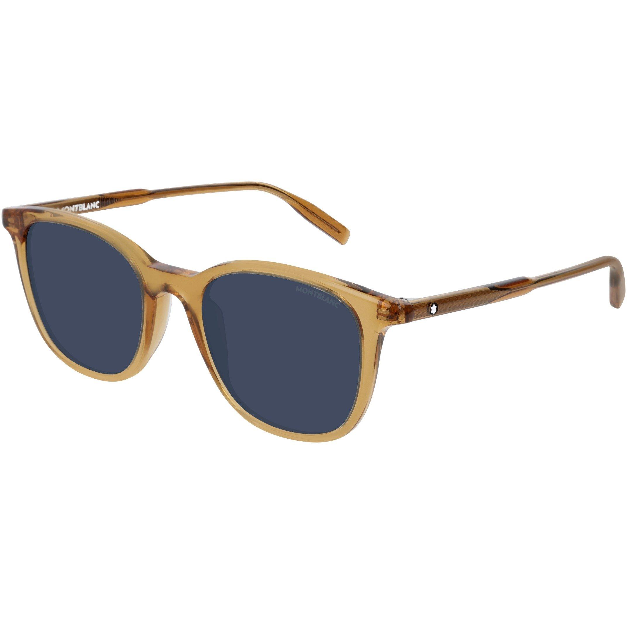 Havana - Montblanc - Men's Acetate Wayfarer Sunglasses