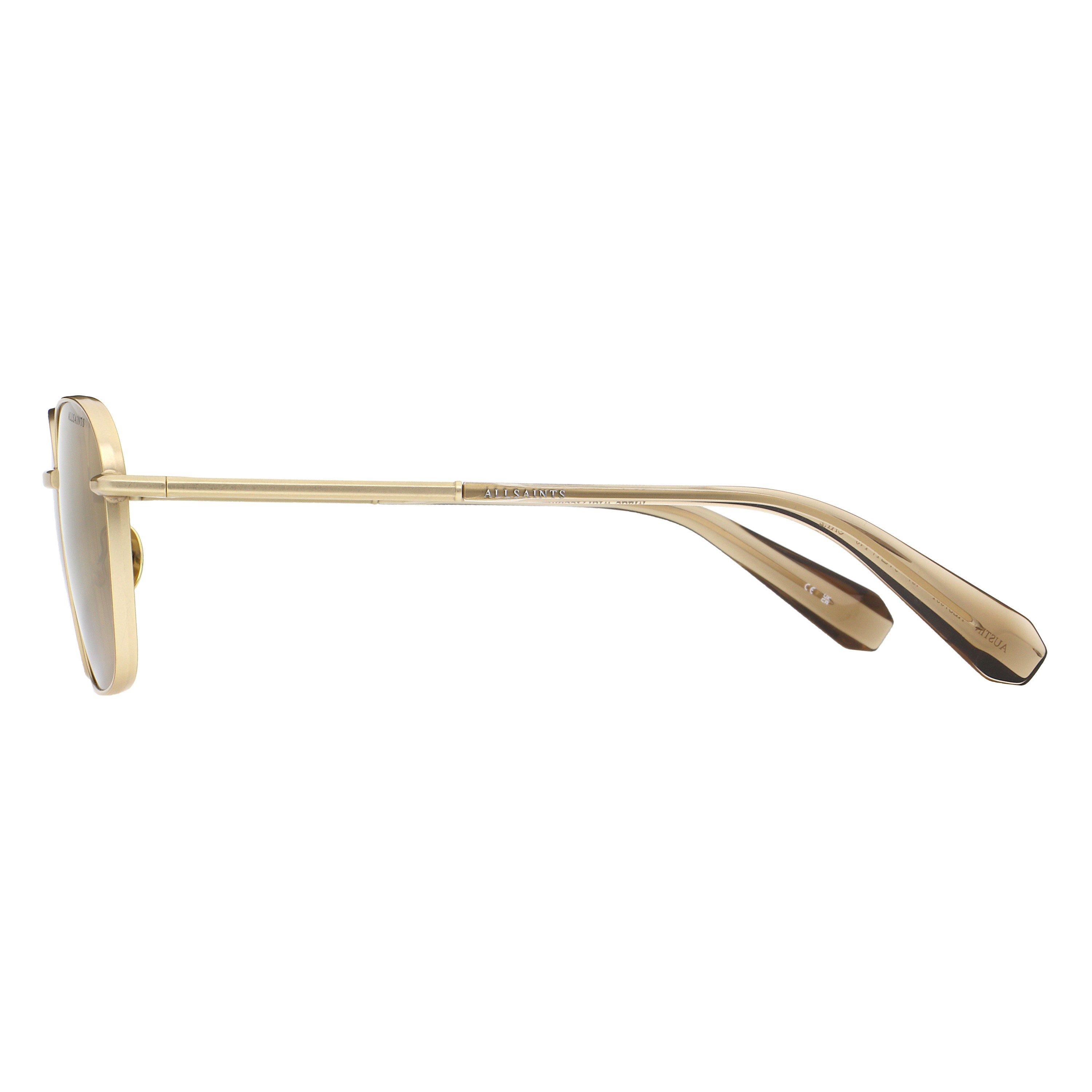 Warm brass - AllSaints - Unisex Adults All Austin Square Sunglasses - 3