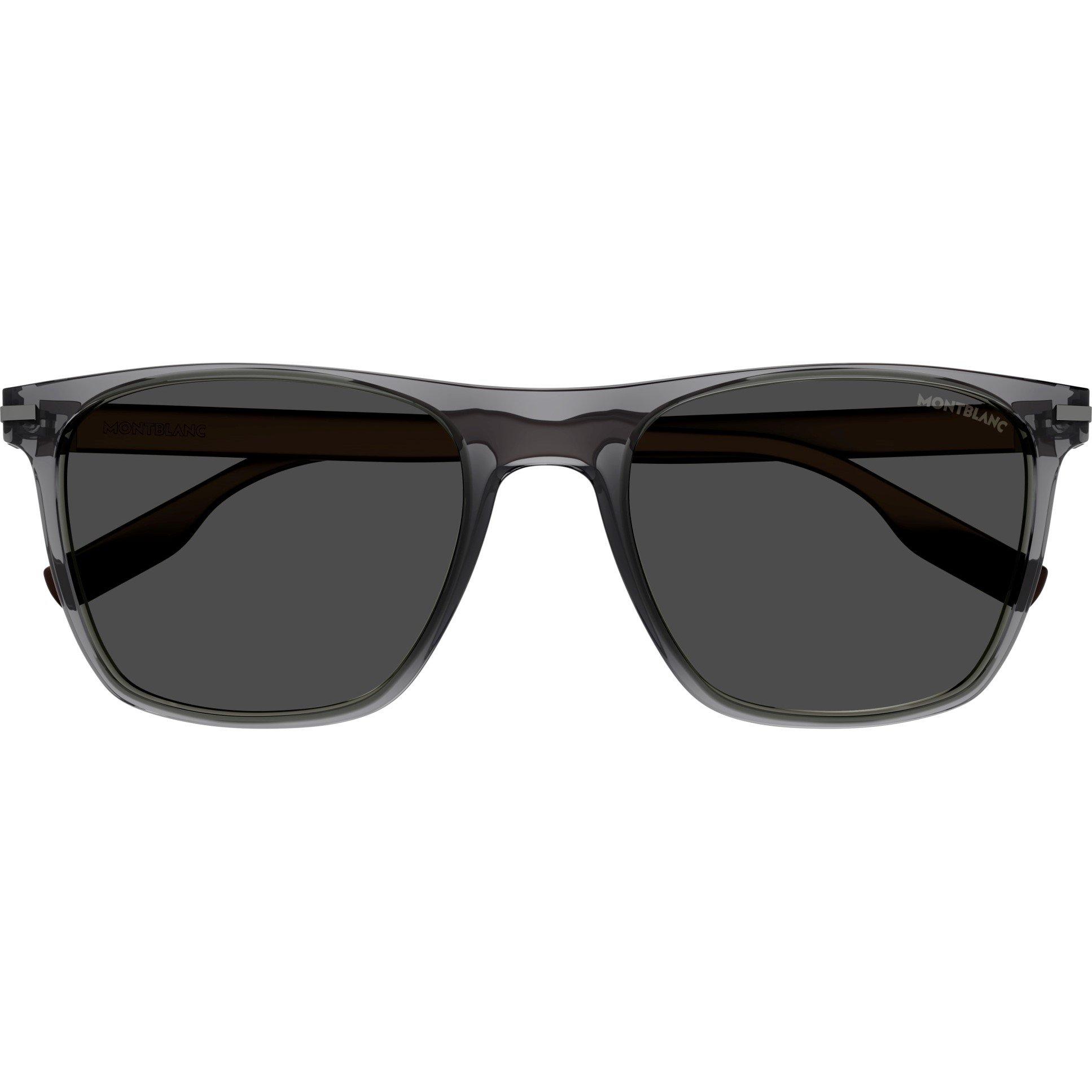 Black - Montblanc - Men's Wayfarer Carbon Fibre Sunglasses - 2