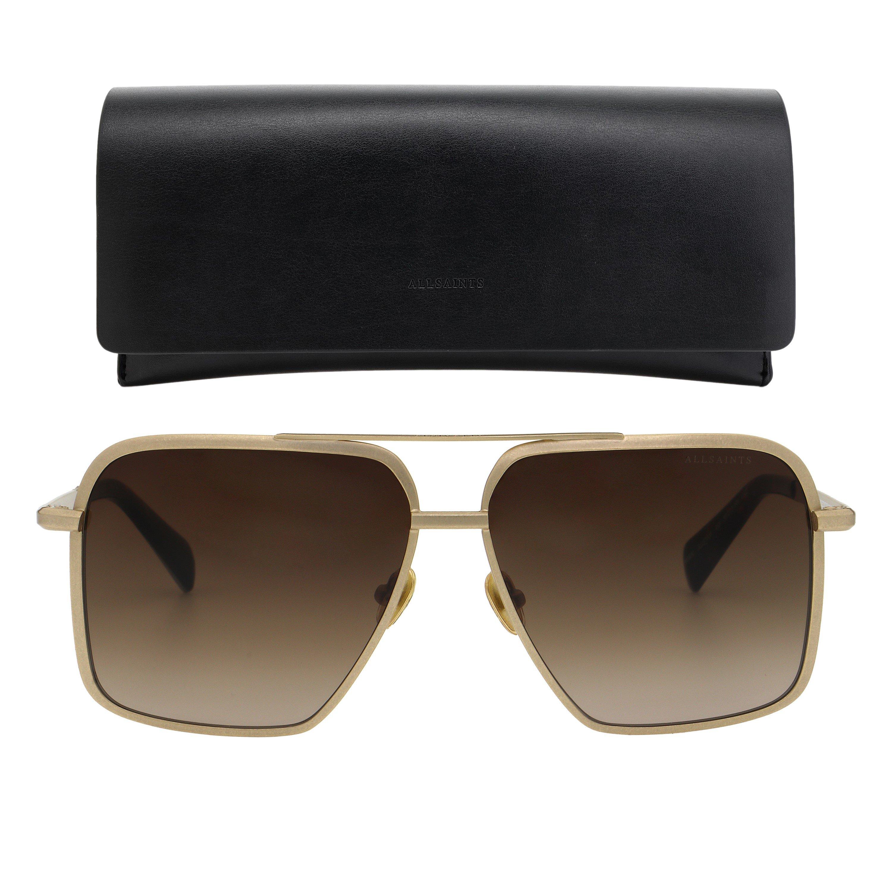 Gold - AllSaints - Men's All Orien Aviator Sunglasses - 4