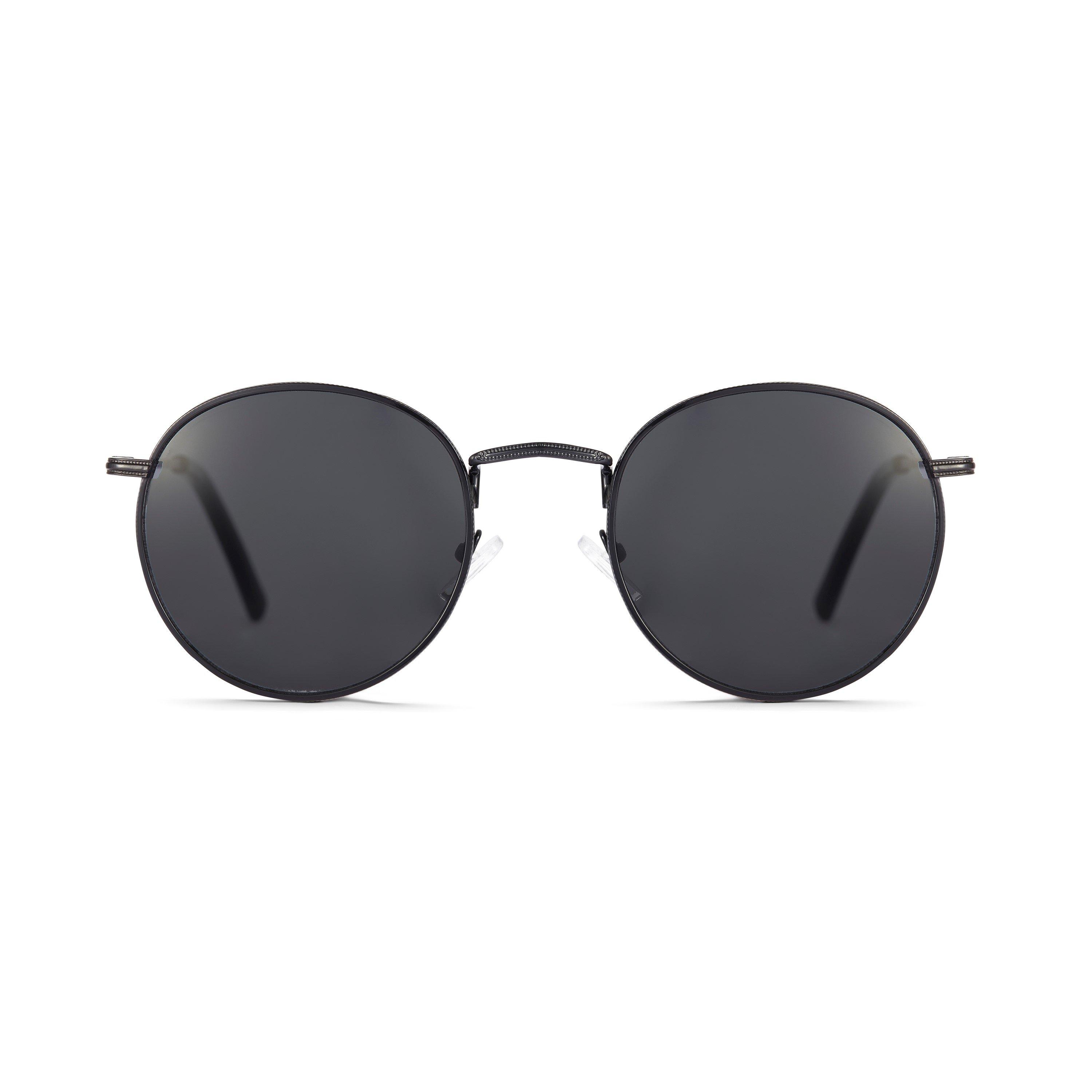 Black - Umbro - Metal Round Sunglasses