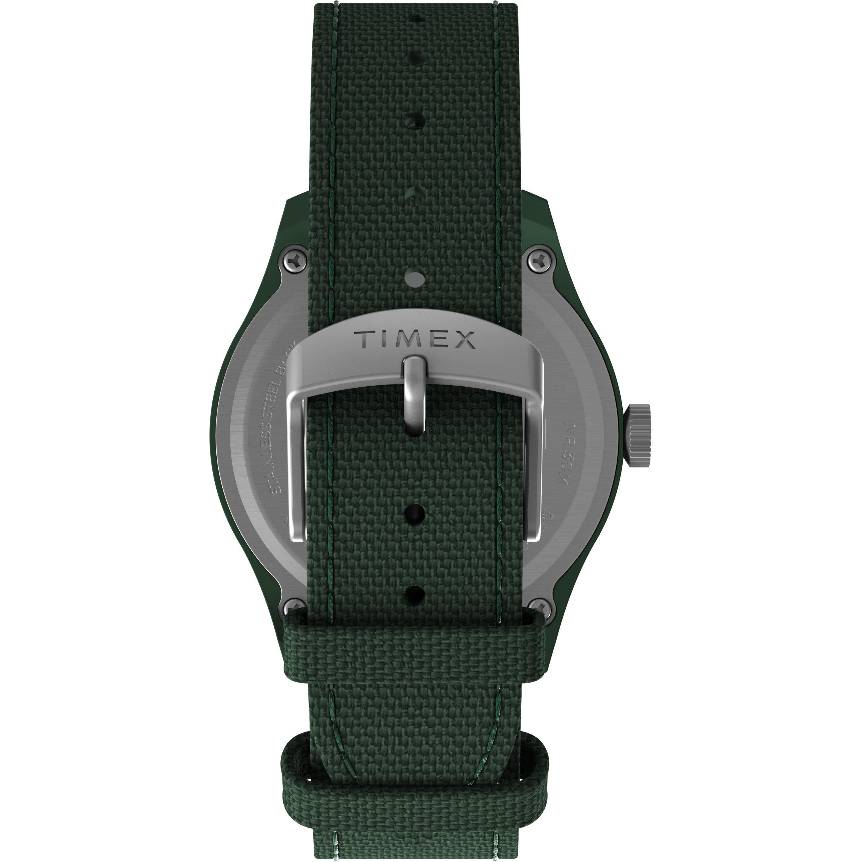 Khaki - Timex - Traprock Watch - 3