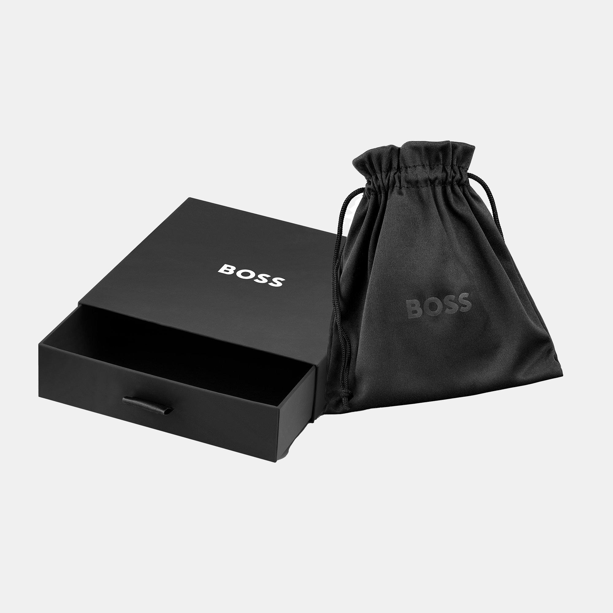 Silver - Boss - Gents BOSS Candor Bracelet - 6