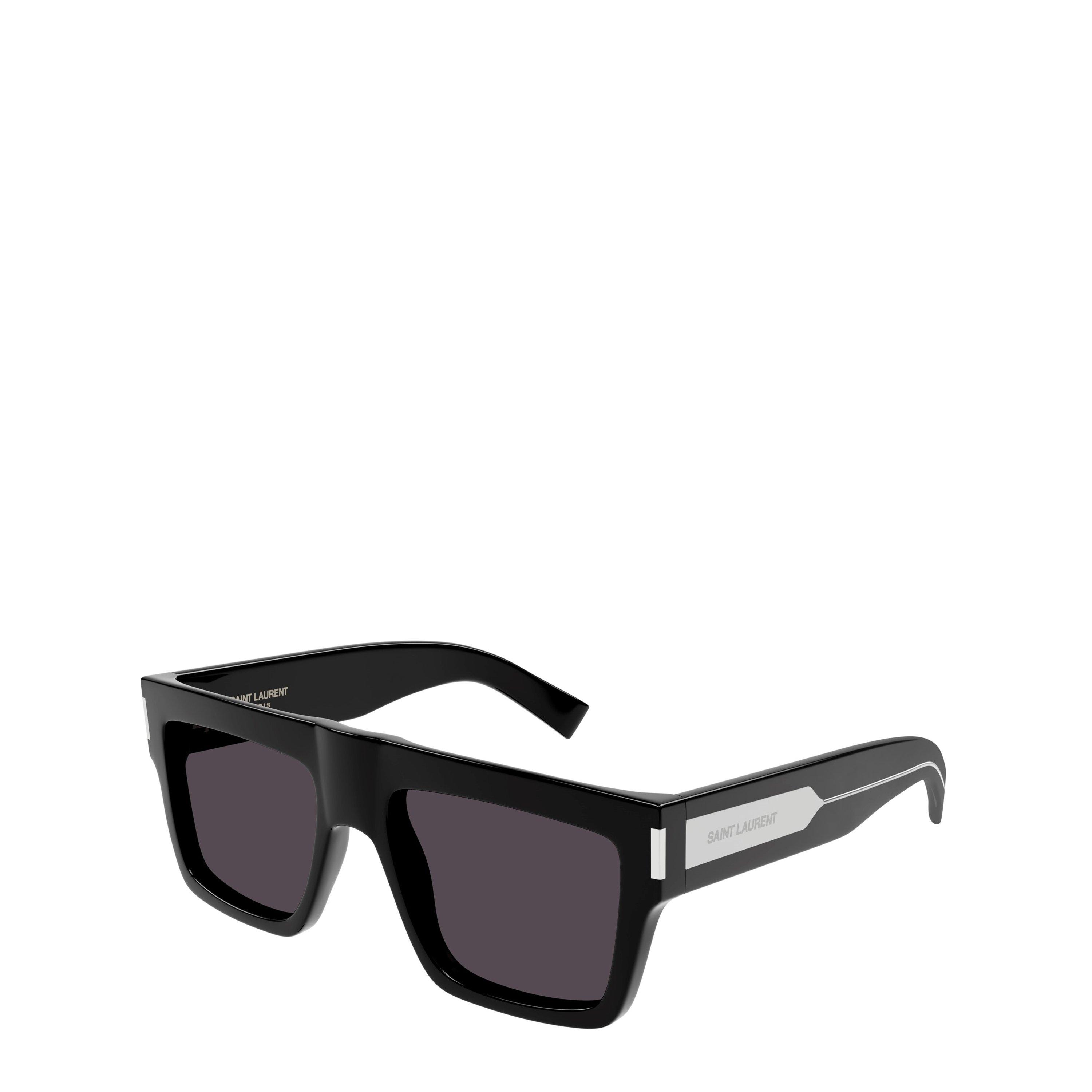 Saint Laurent Saint Laurent SL 572 Mens Square Frame Sunglasses - Black