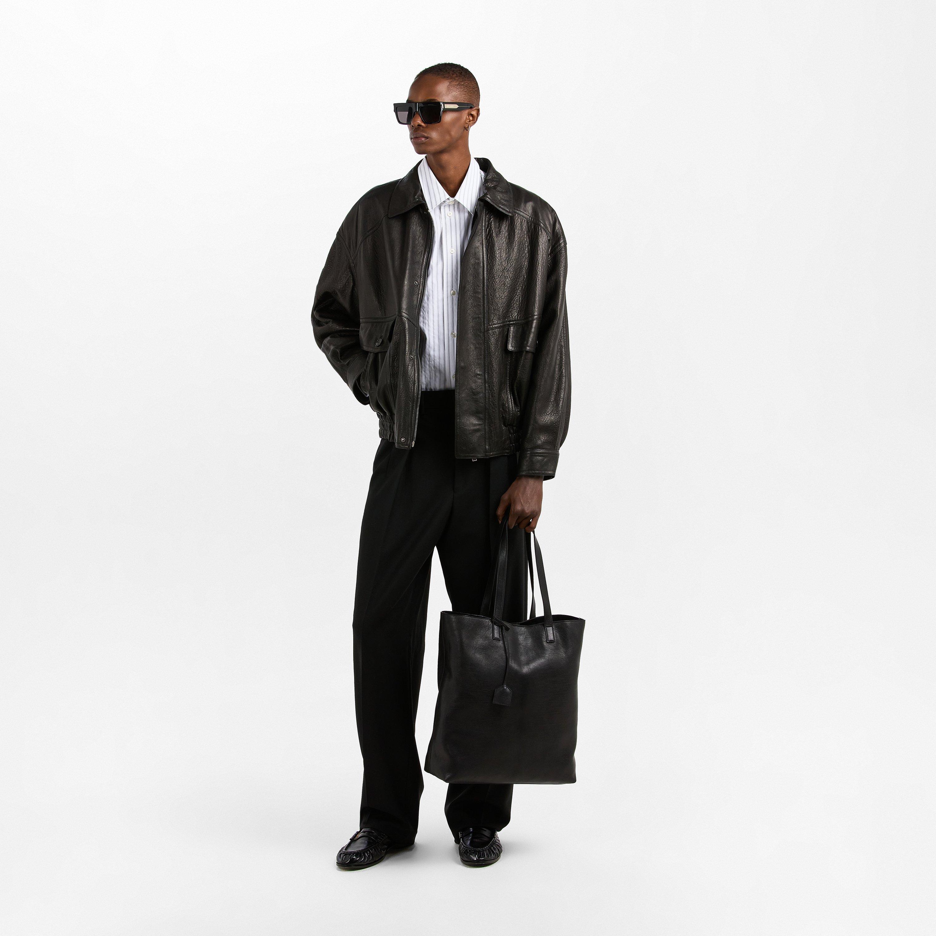 Black - Saint Laurent - Square Frame Sunglasses - 5