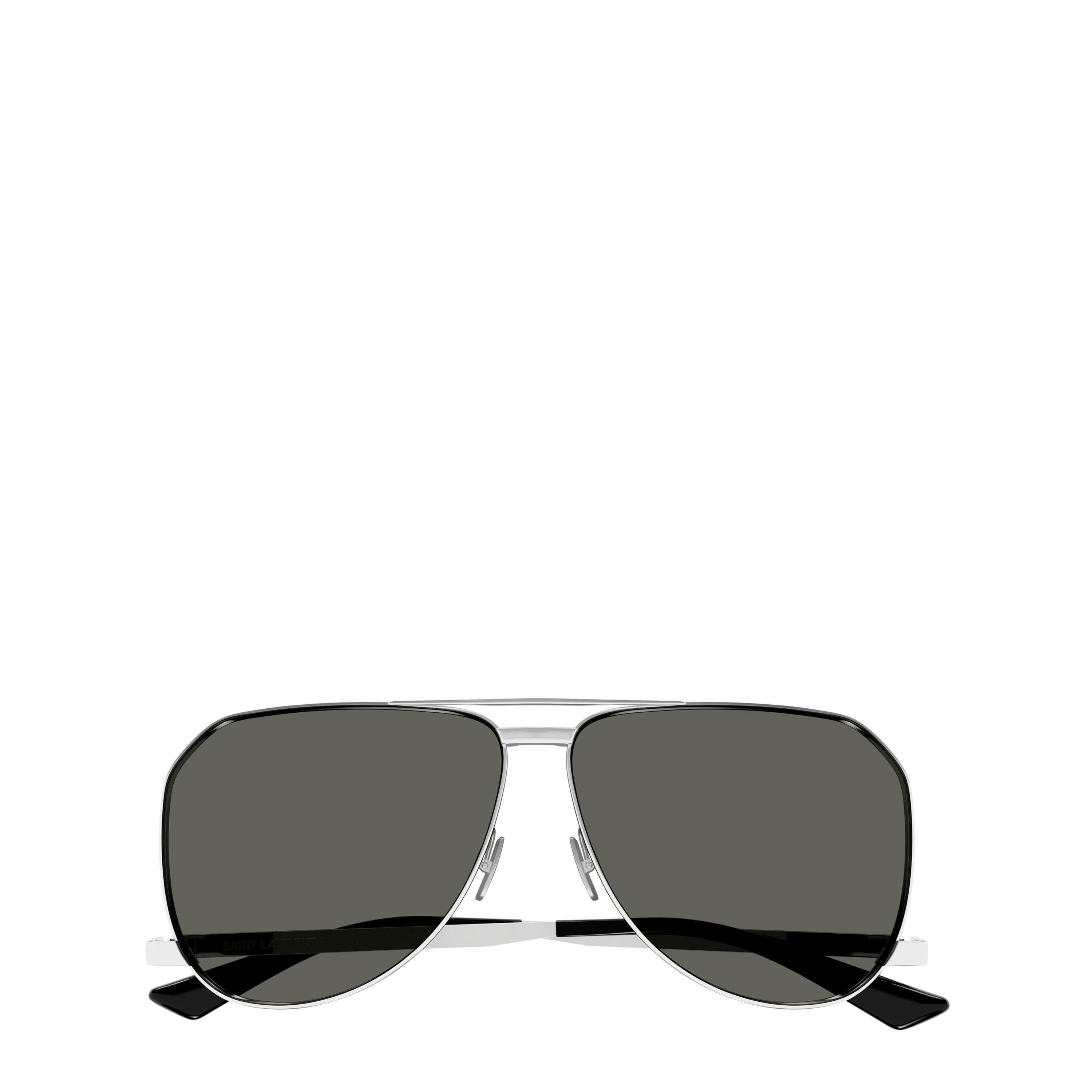 Silver - Saint Laurent - Dust Aviator Sunglasses - 2