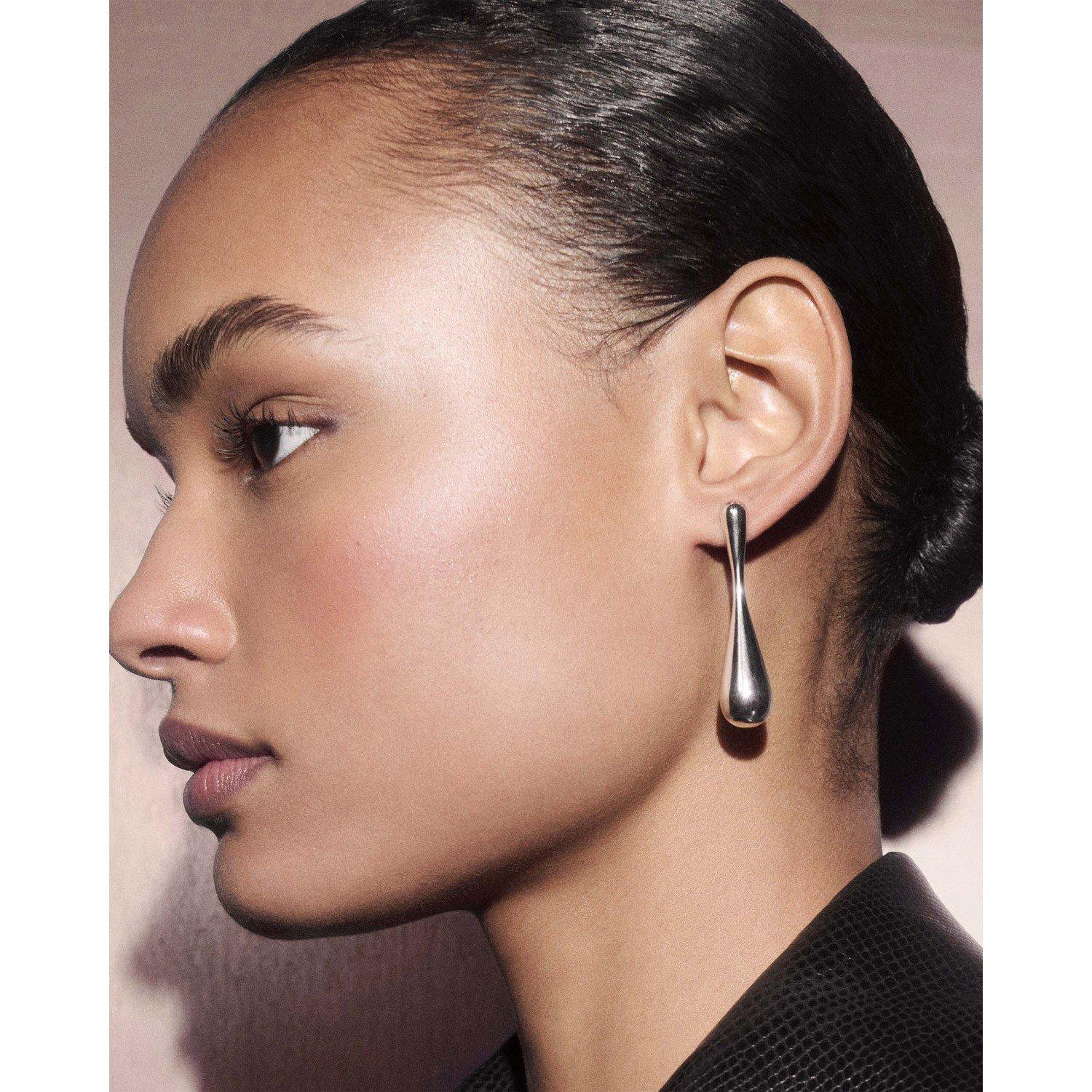 Silver - PDPAOLA - PDPAOLA Helix Hoop Earrings - 2