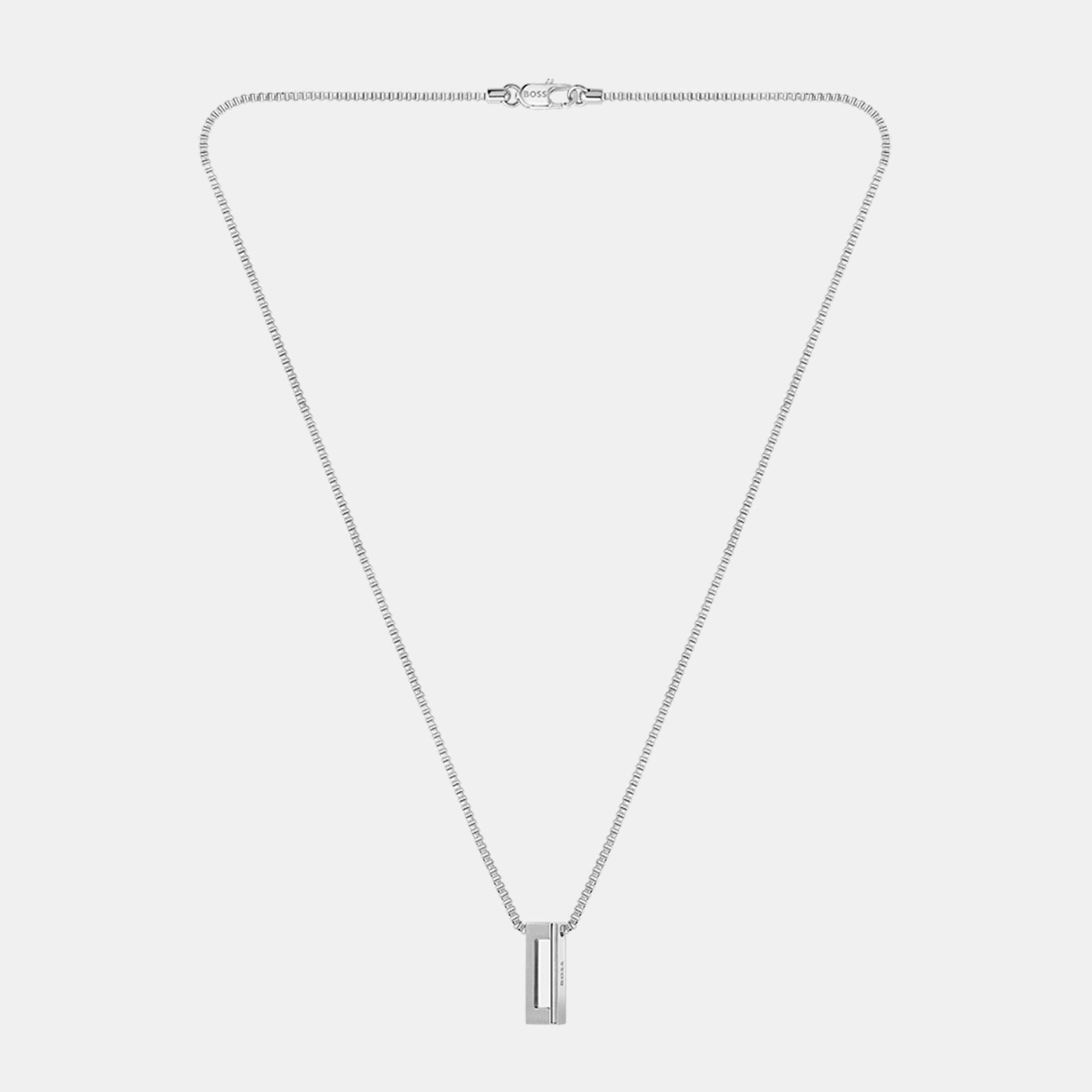 Boss Gents BOSS Stainless Steel Candor Necklace - Silver