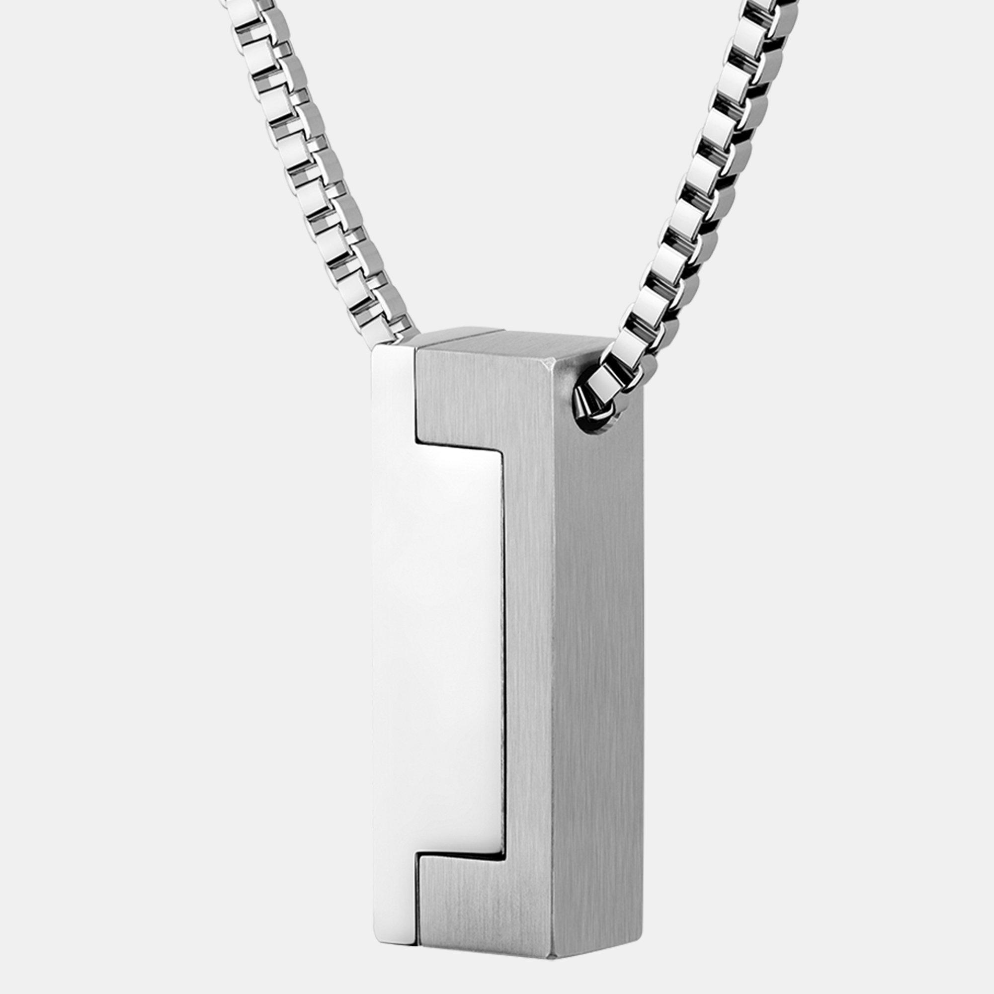 Silver - Boss - Gents BOSS Stainless Steel Candor Necklace - 4