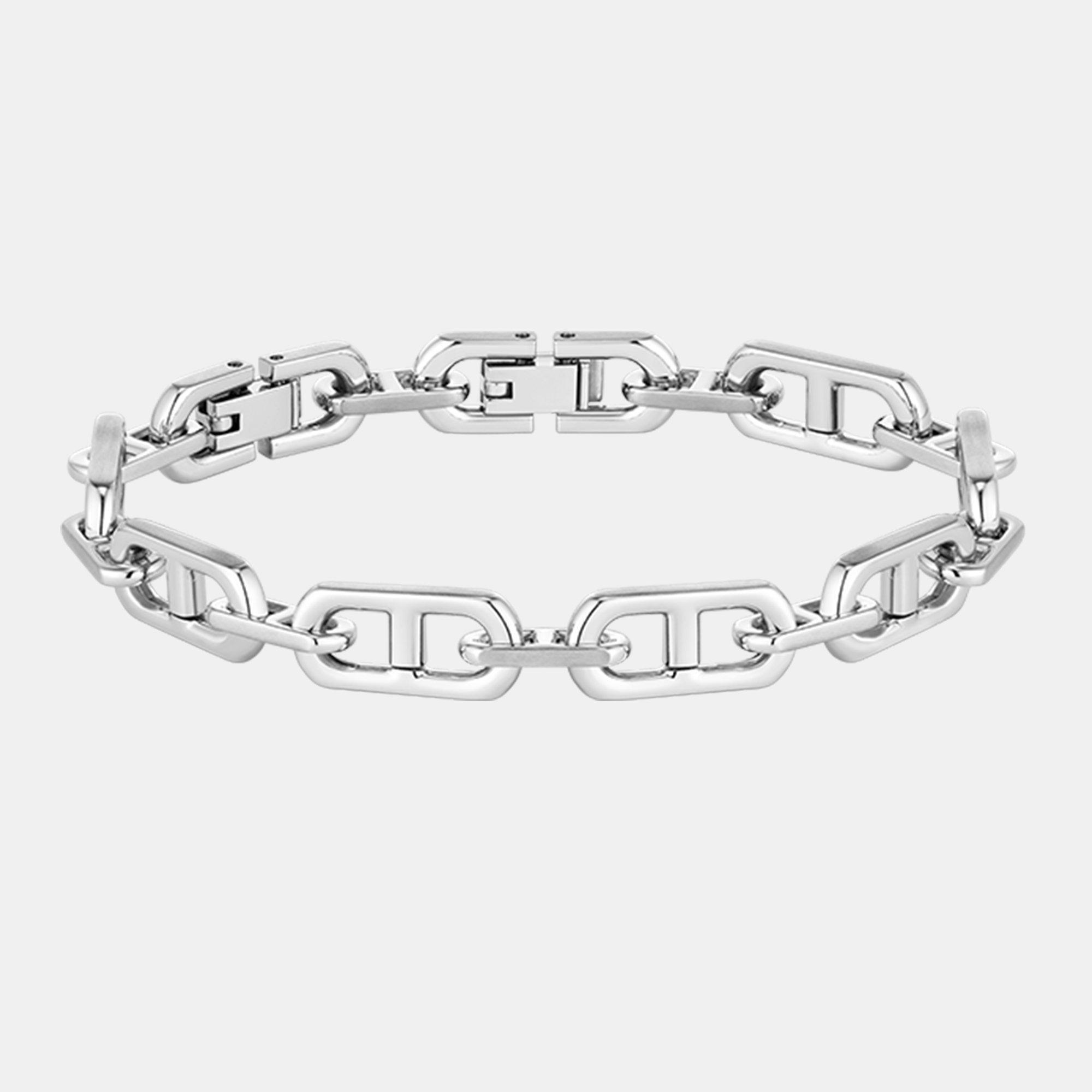 Silver - Boss - Gents BOSS Kode Chain Stainless Steel Bracelet - 2