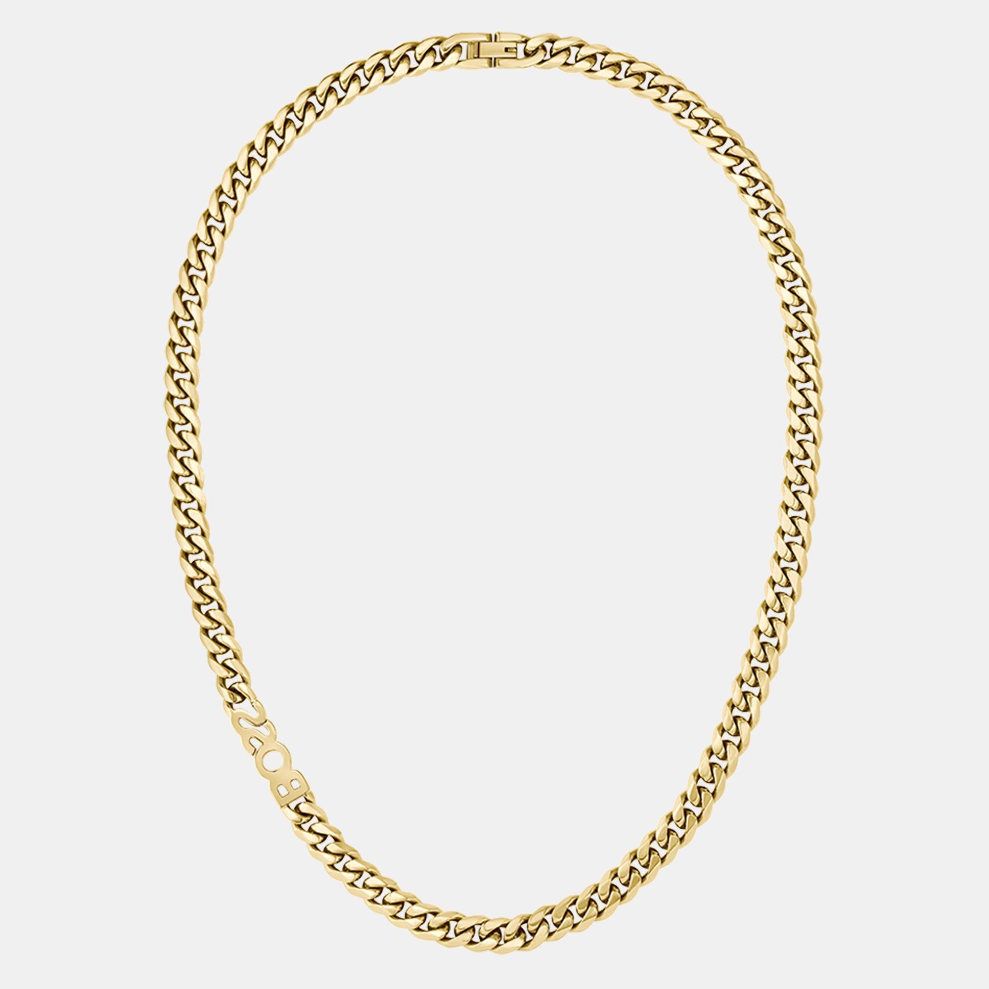 Gold - Boss - Gents BOSS Kassy Chain Necklace - 3
